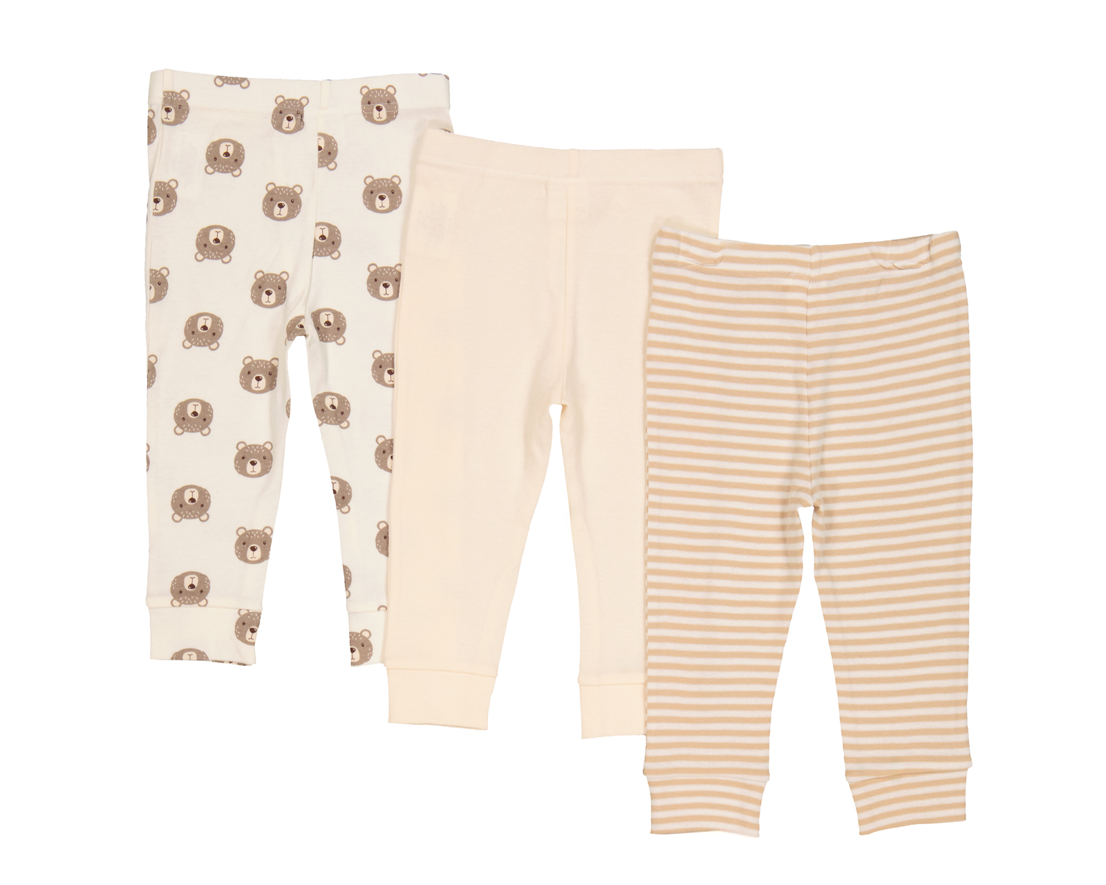 Foto 2 | Foto 2 | Pantalón para Bebé Niño Baby Colors de Algodón 3 Piezas