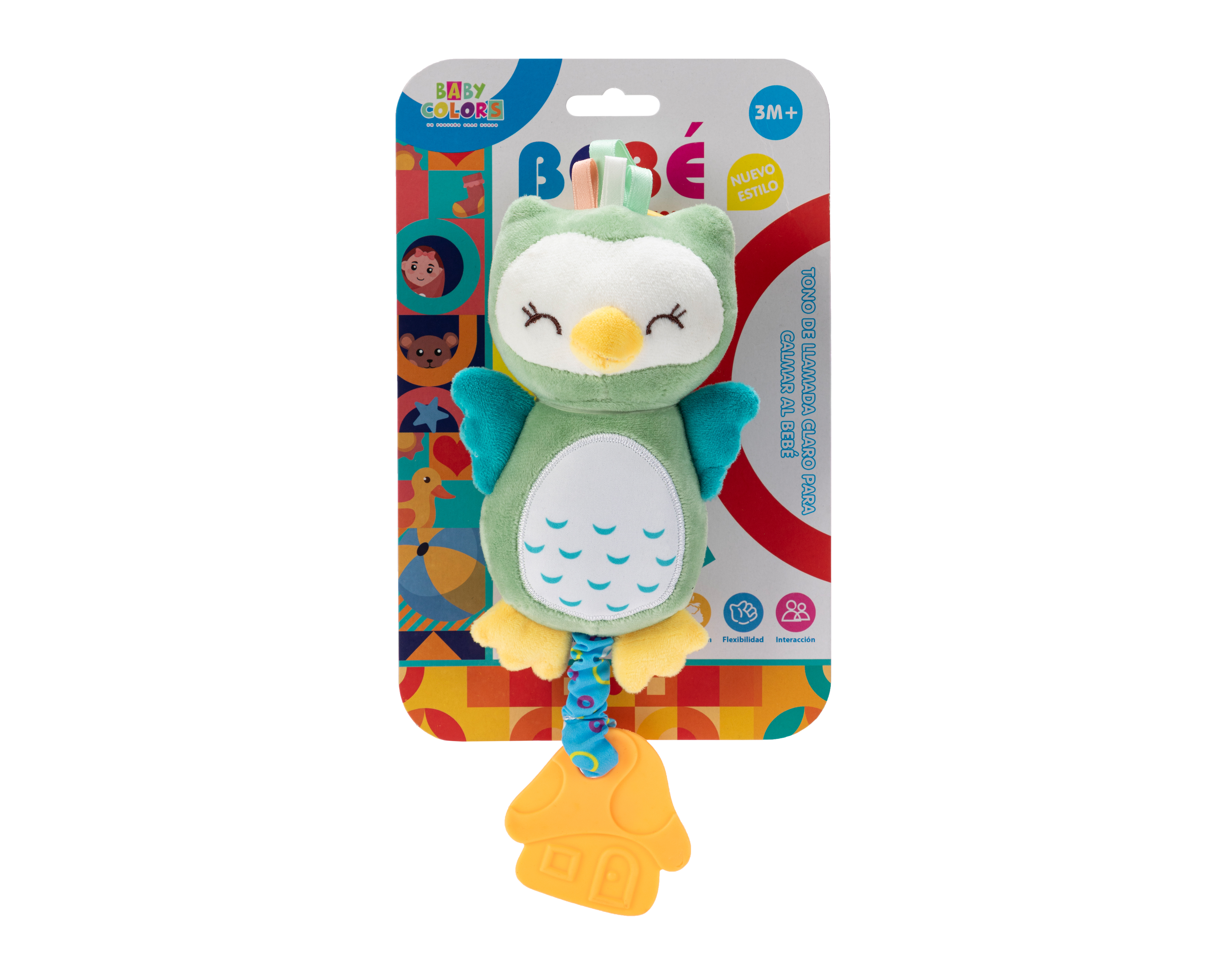 Foto 2 pulgar | Foto 1 | Sonaja para Bebé Baby Colors con Sonido
