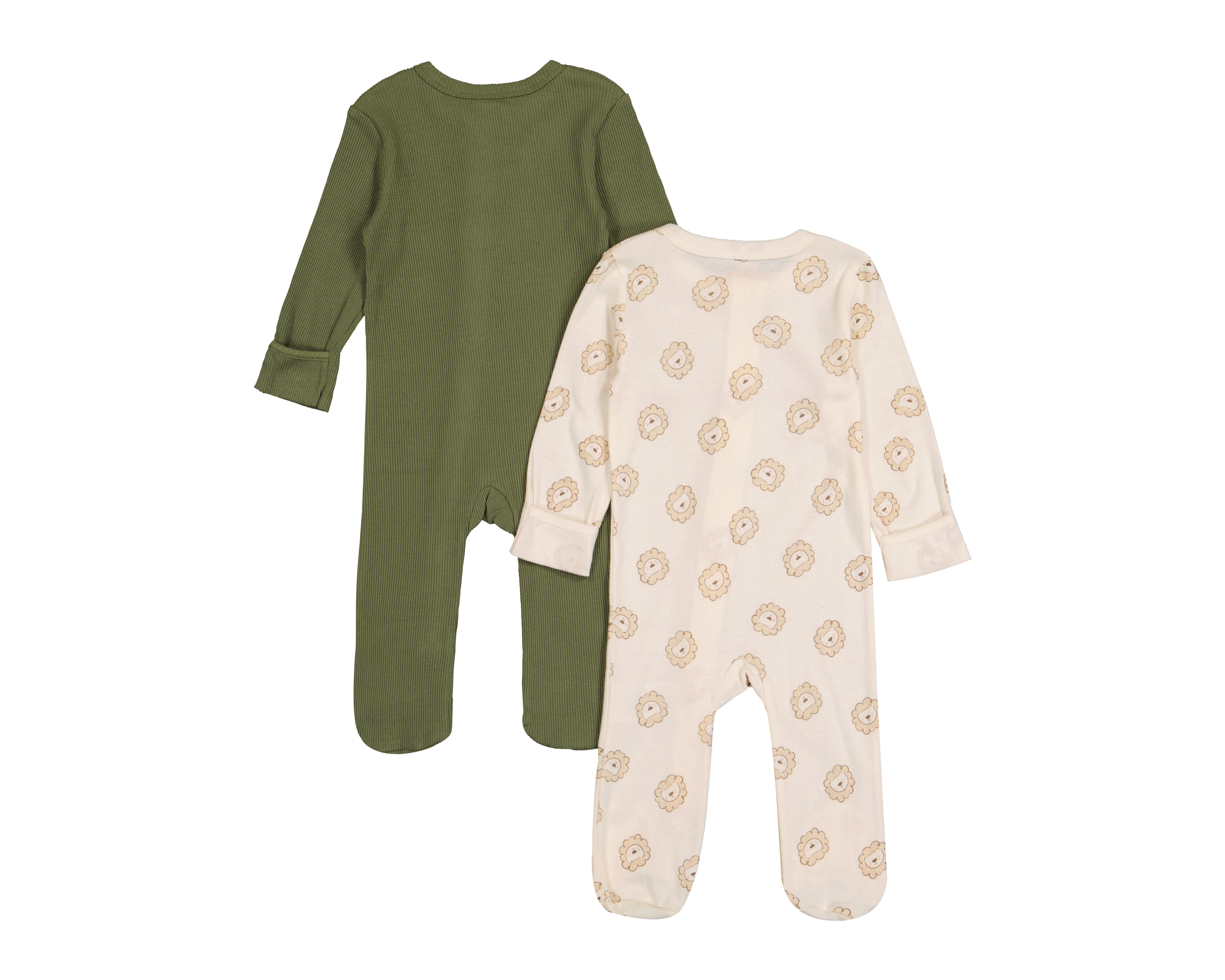 Foto 2 | Foto 2 | Mameluco para Bebé Niño Baby Colors de Algodón 2 Piezas