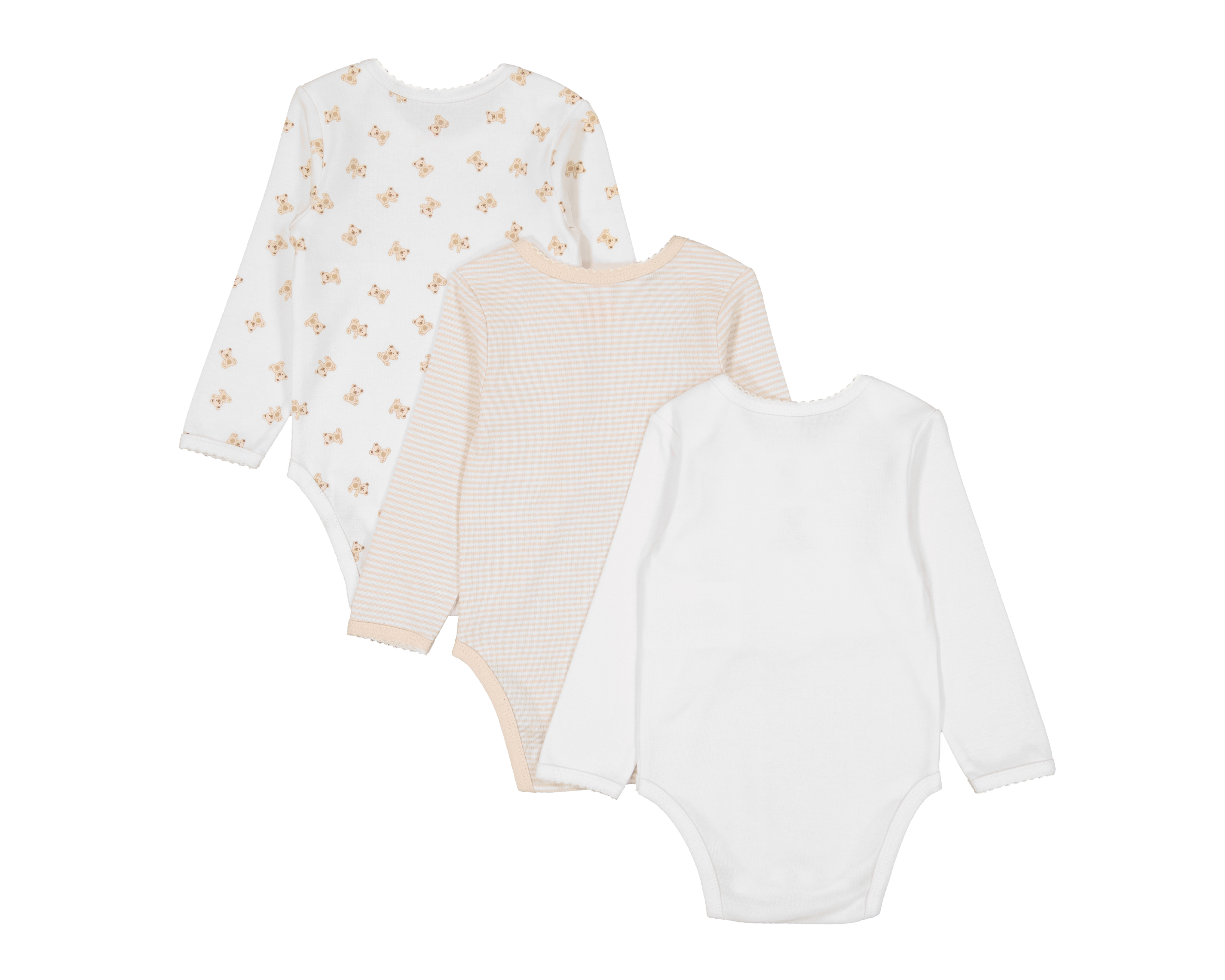 Foto 2 | Foto 2 | Pañalero para Bebé Niña Baby Colors de Algodón Manga Larga