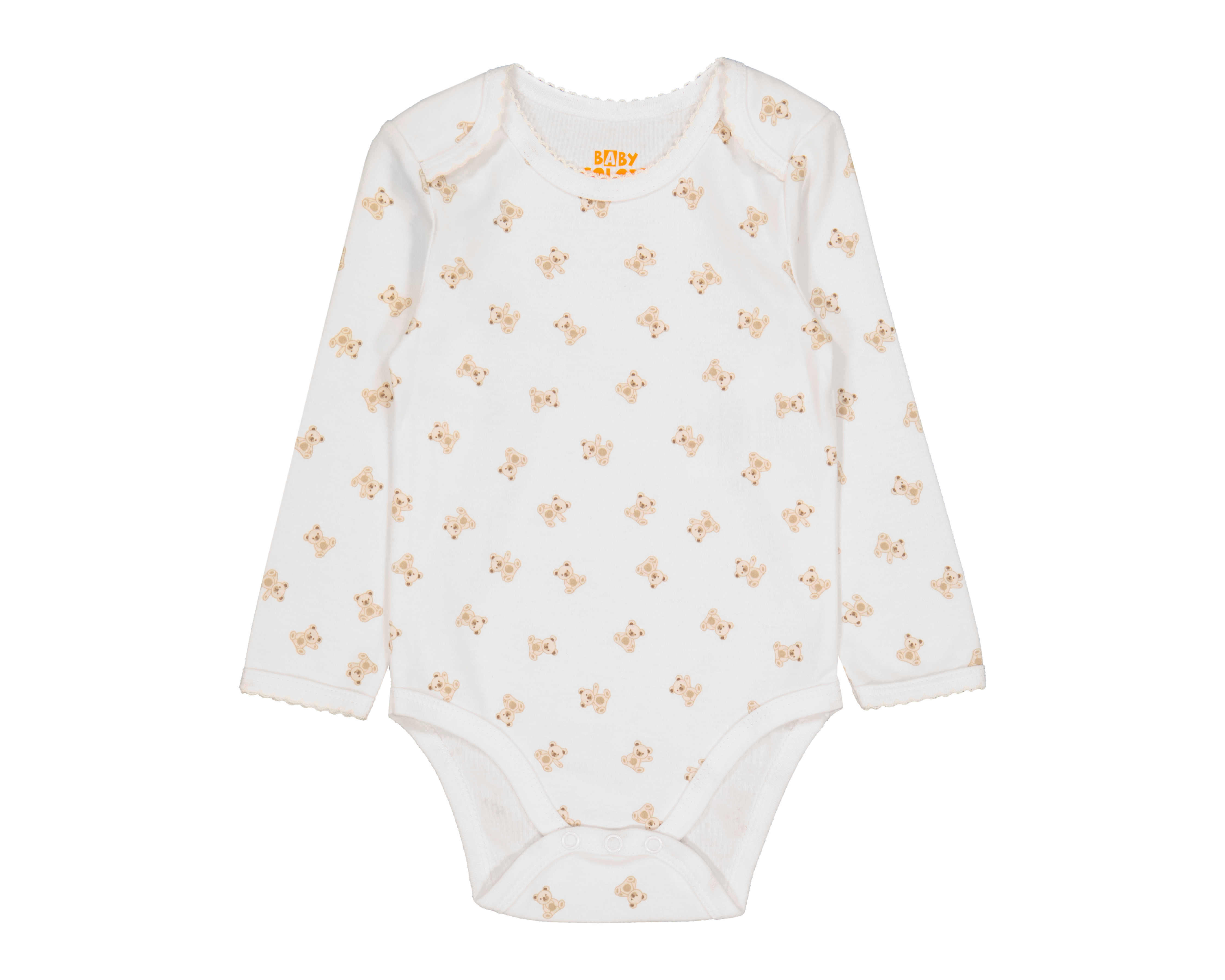 Foto 3 | Foto 3 | Pañalero para Bebé Niña Baby Colors de Algodón Manga Larga