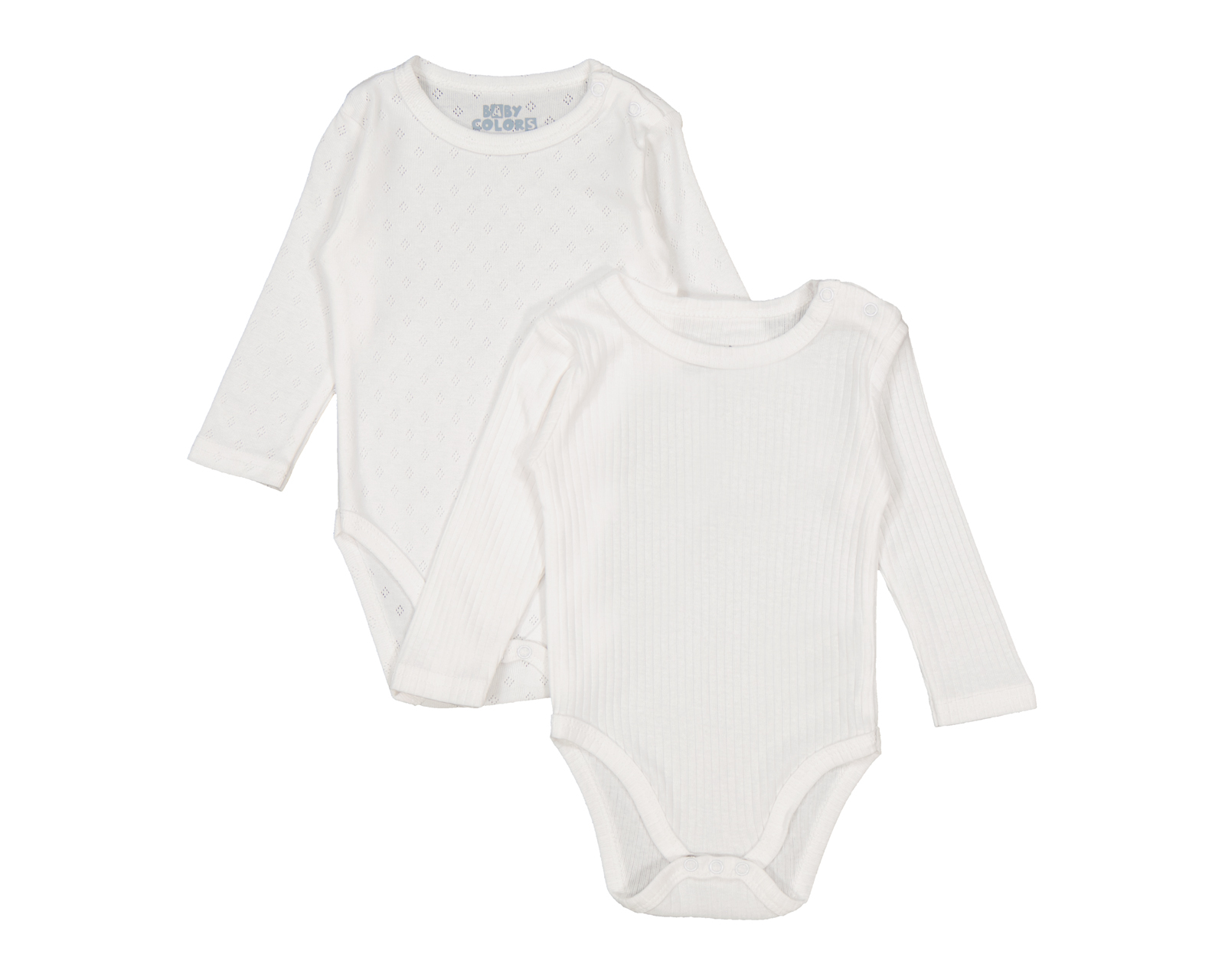 Foto 2 pulgar | Foto 1 | Pañalero para Bebé Niña Baby Colors de Algodón 2 Piezas