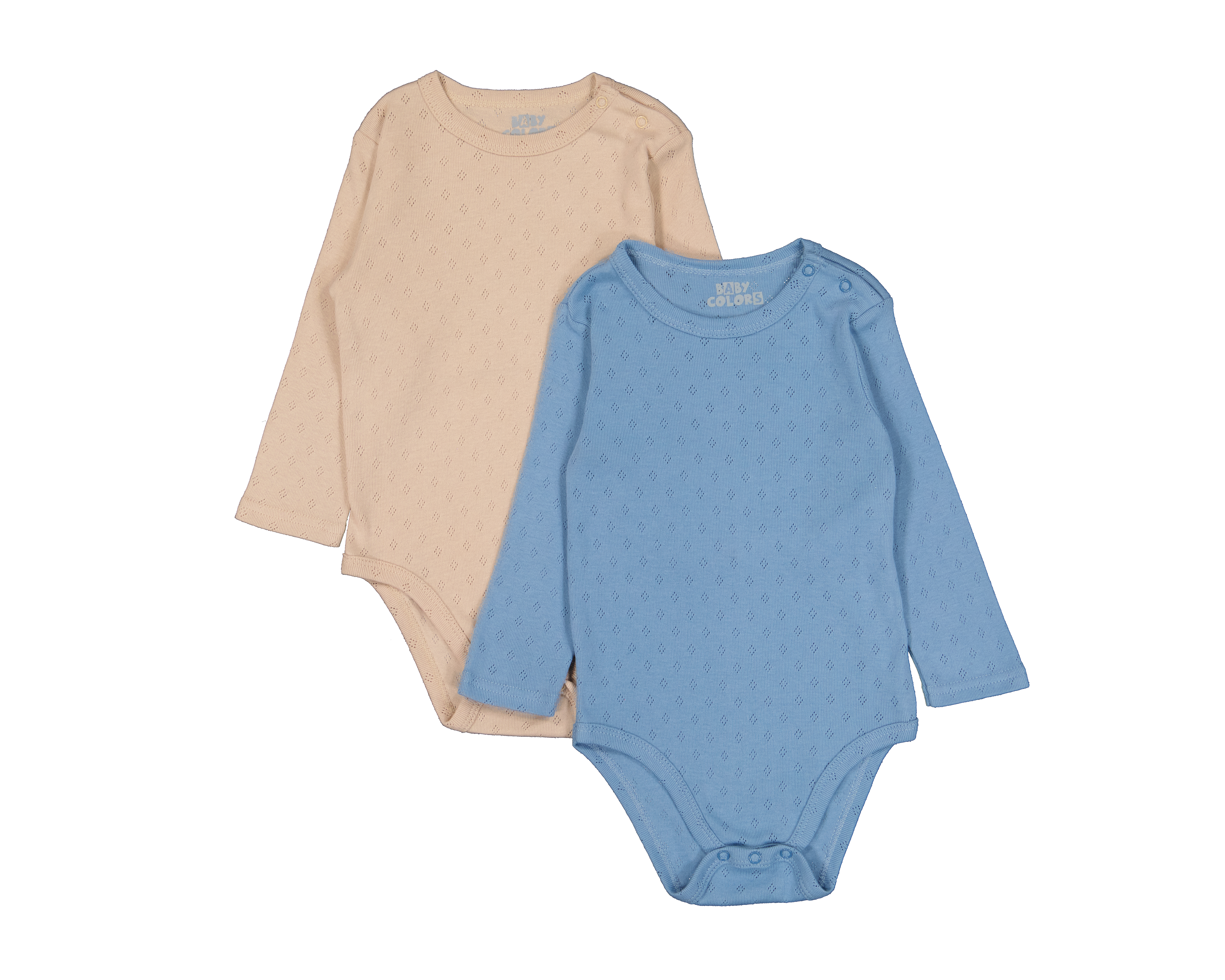 Foto 2 pulgar | Foto 1 | Pañalero para Bebé Niño Baby Colors de Algodón 2 Piezas