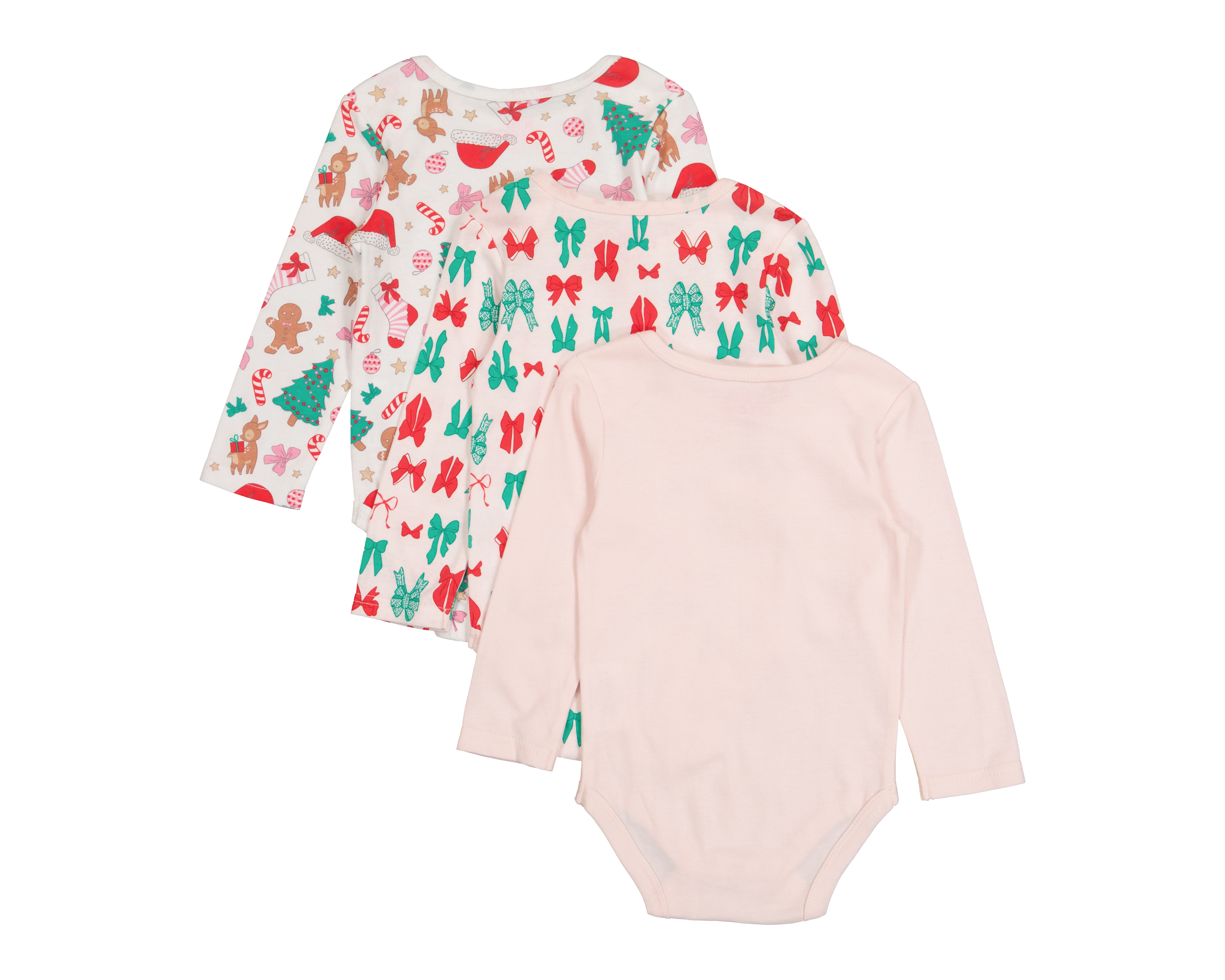 Foto 3 pulgar | Foto 2 | Pañalero para Bebé Niña Baby Colors de Algodón 3 Piezas