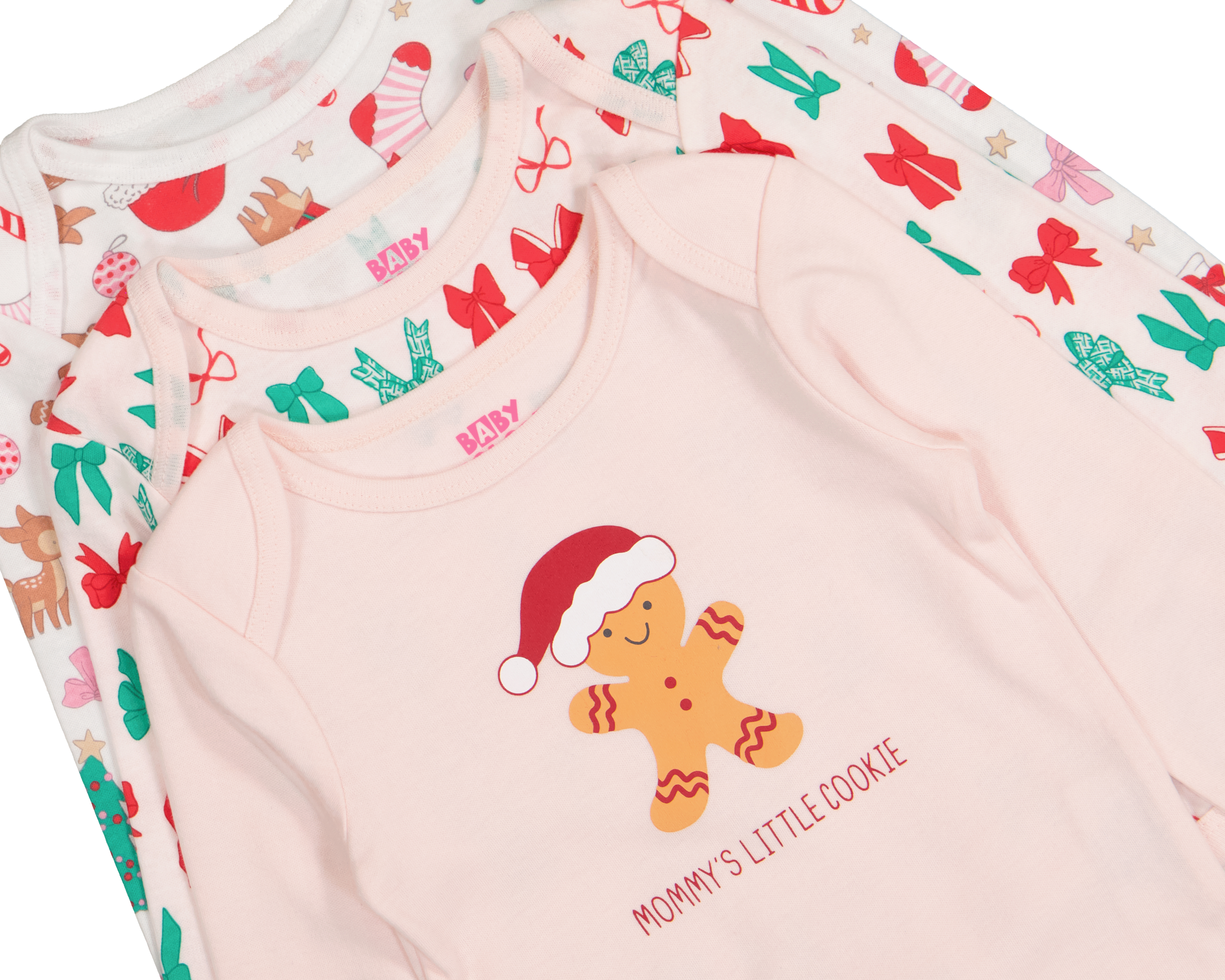 Foto 5 pulgar | Foto 4 | Pañalero para Bebé Niña Baby Colors de Algodón 3 Piezas