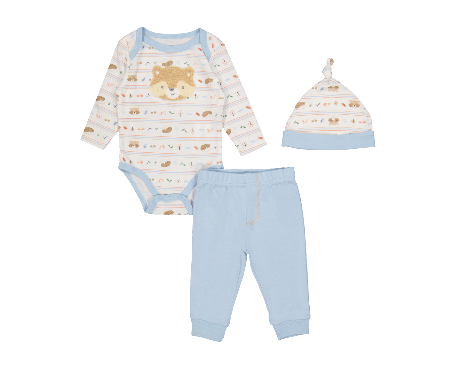 Foto 1 | Foto 1 | Conjunto para Bebé Niño Baby Colors 3 Piezas