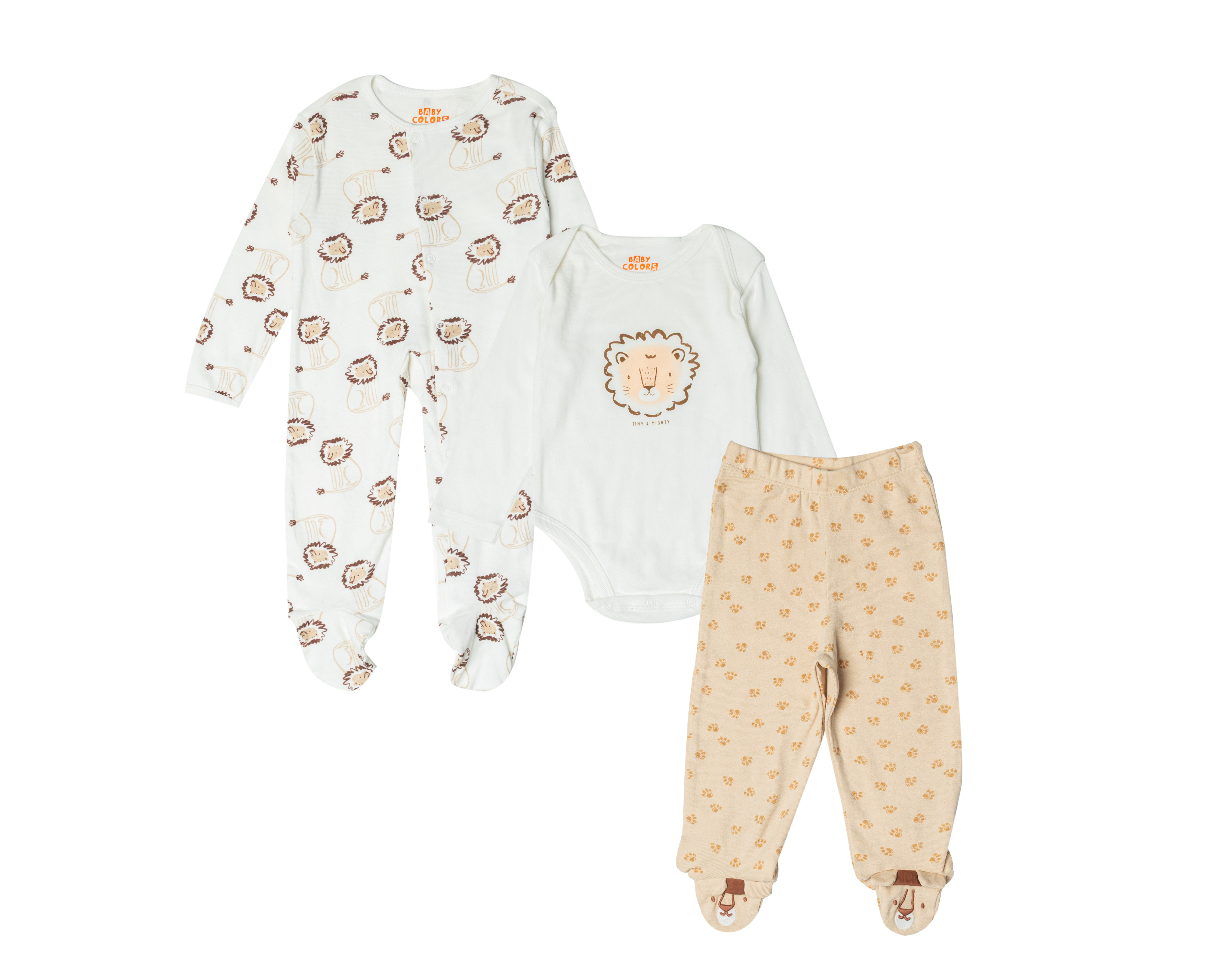 Foto 1 | Foto 1 | Conjunto para Bebé Niño Baby Colors 3 Piezas