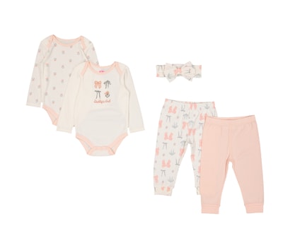 Foto 1 | Foto 1 | Conjunto para Bebé Niña Baby Colors 5 Piezas