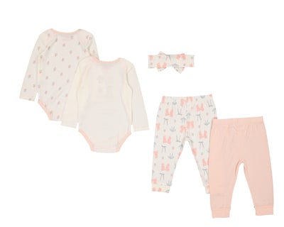 Foto 2 | Foto 2 | Conjunto para Bebé Niña Baby Colors 5 Piezas