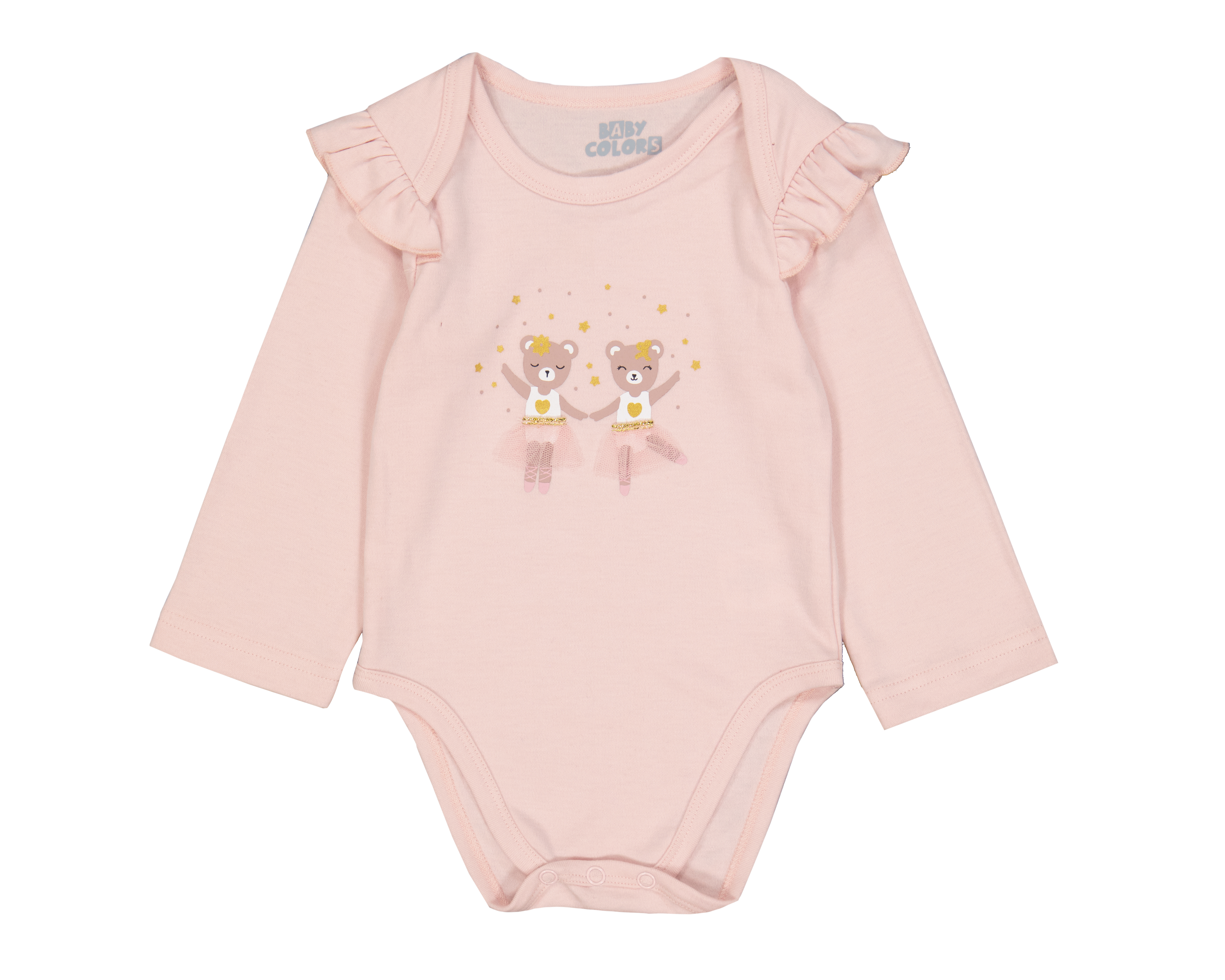 Foto 4 pulgar | Foto 3 | Conjunto de Algodón para Bebé Niña Baby Colors 4 Piezas