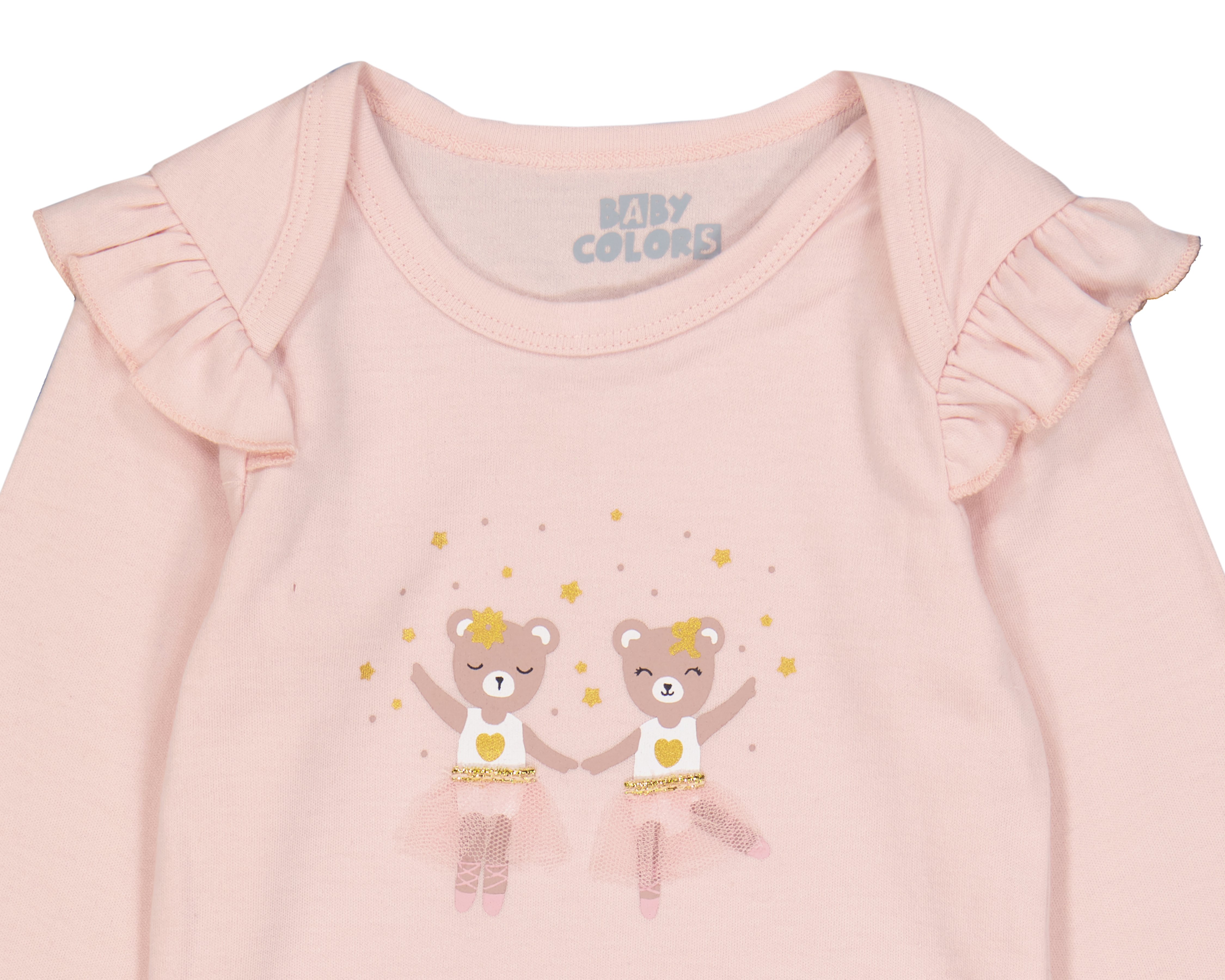 Foto 8 pulgar | Foto 7 | Conjunto de Algodón para Bebé Niña Baby Colors 4 Piezas