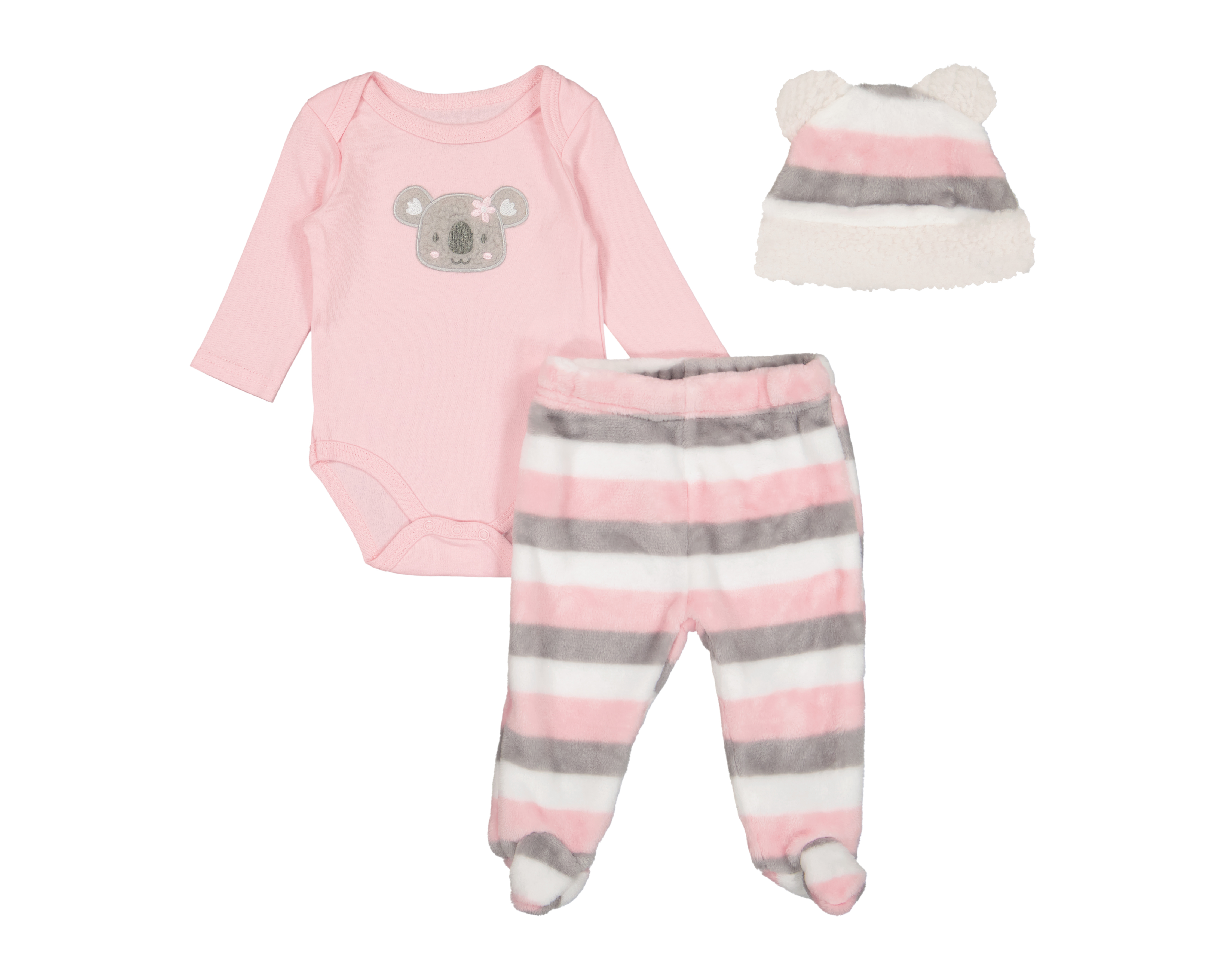 Foto 1 | Foto 1 | Conjunto para Bebé Niña Baby Colors 3 Piezas