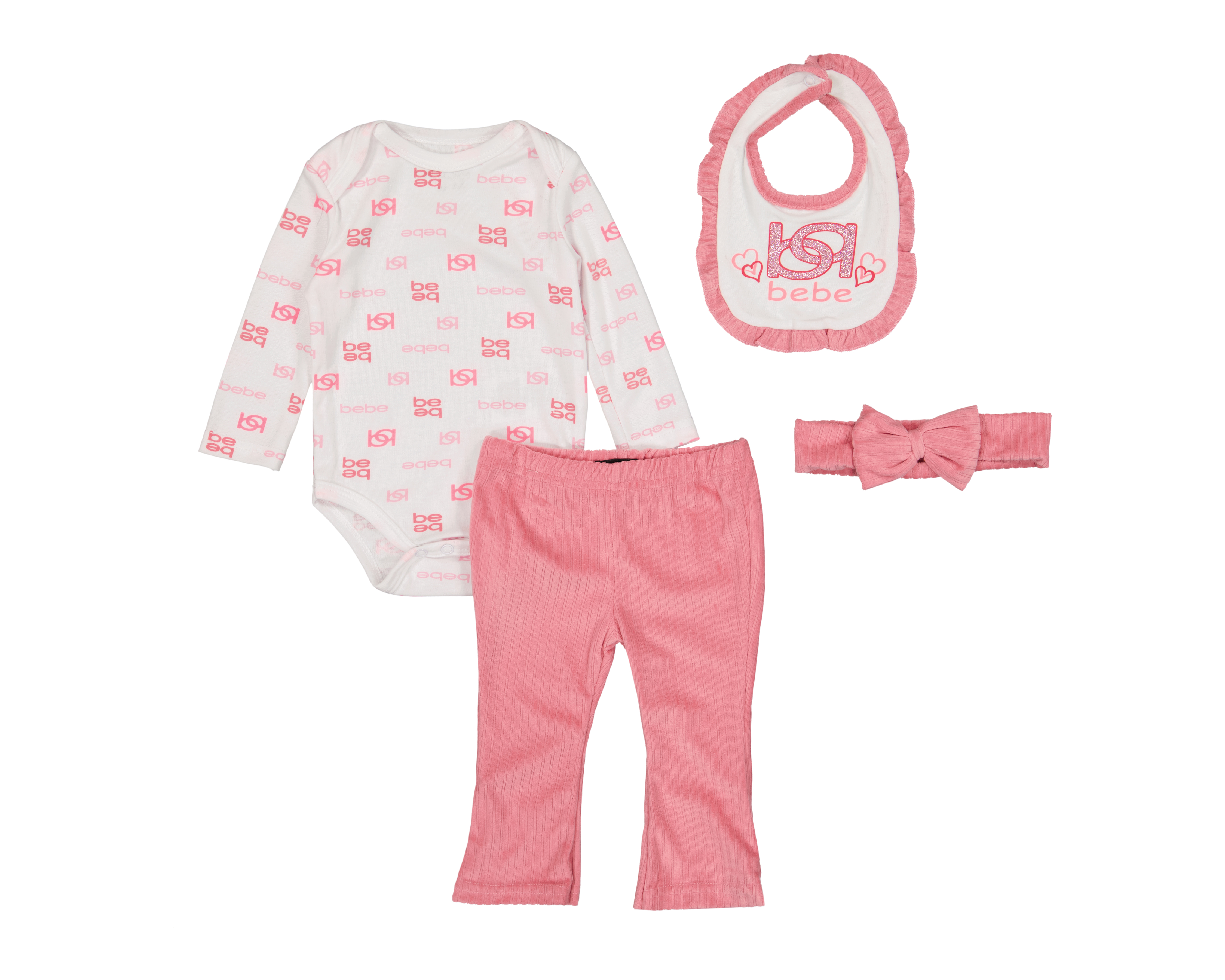 Conjunto para Bebé Niña Bebe 4 Piezas