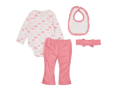 Foto 2 | Foto 2 | Conjunto para Bebé Niña Bebe 4 Piezas