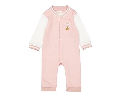 Foto 1 | Foto 1 | Mameluco para Bebé Niña Baby Colors de Algodón Rosa