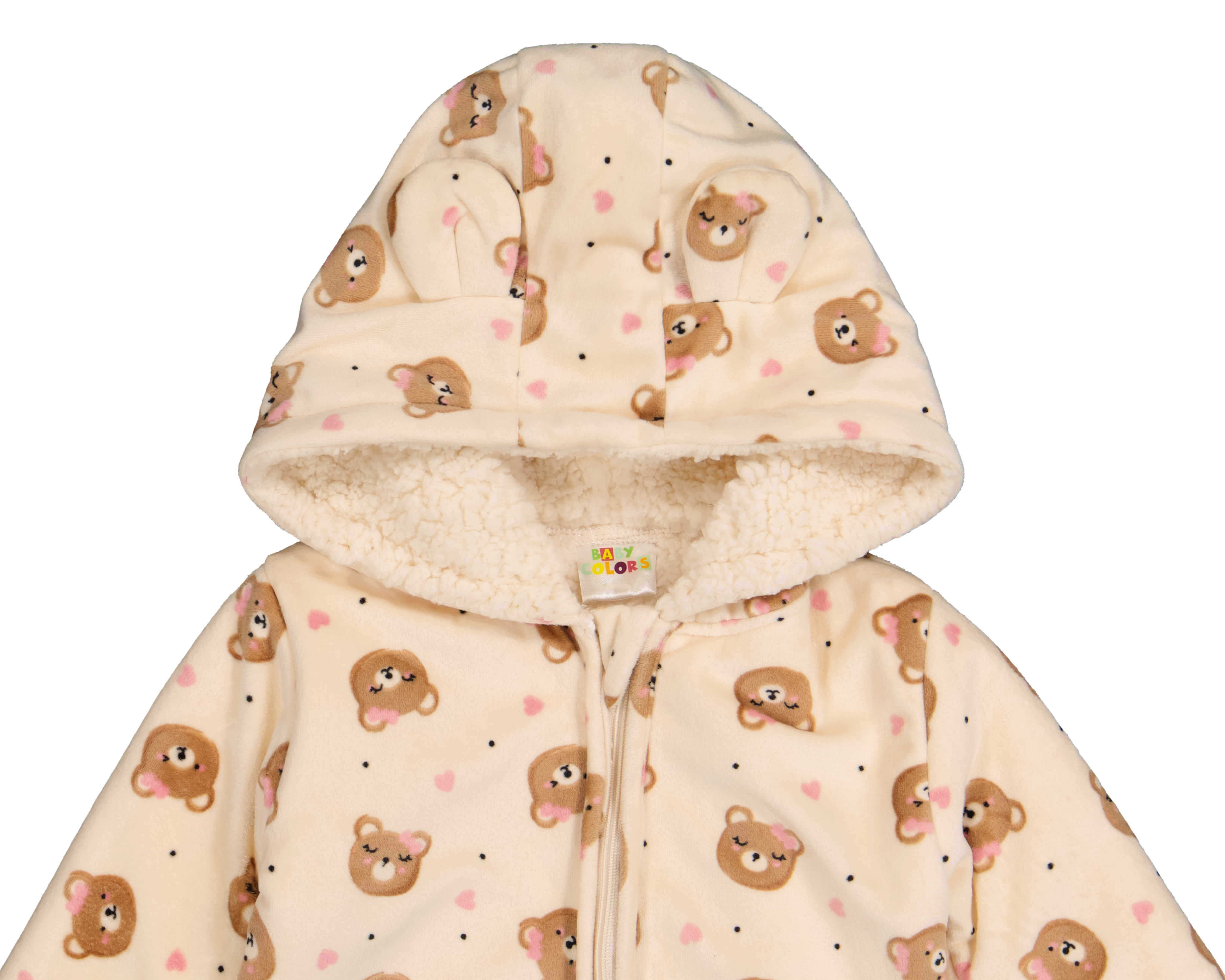 Foto 4 pulgar | Foto 3 | Mameluco para Bebé Niña Baby Colors con Estampado