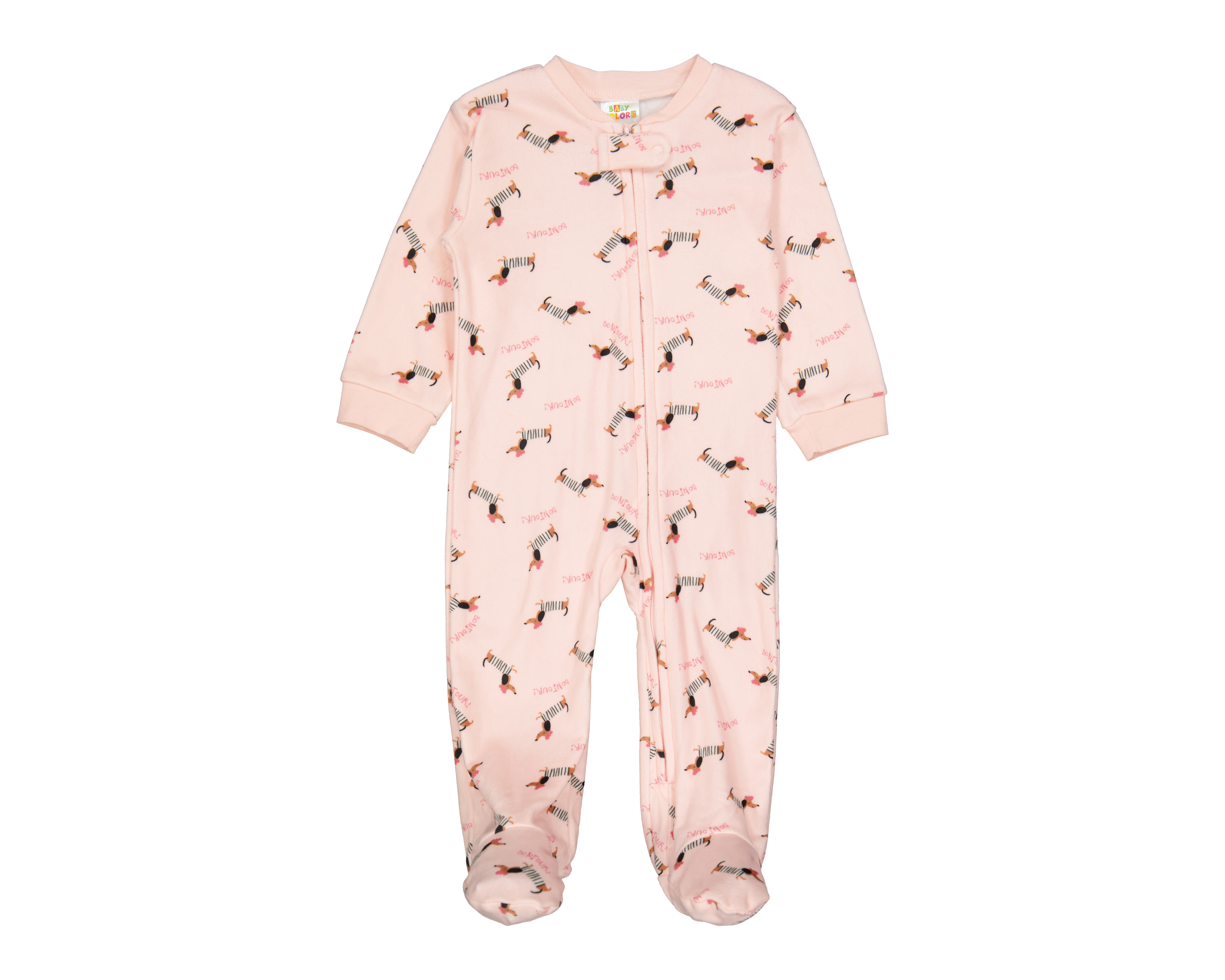 Foto 5 pulgar | Foto 4 | Mameluco para Bebé Niña Baby Colors Estampado 2 Piezas