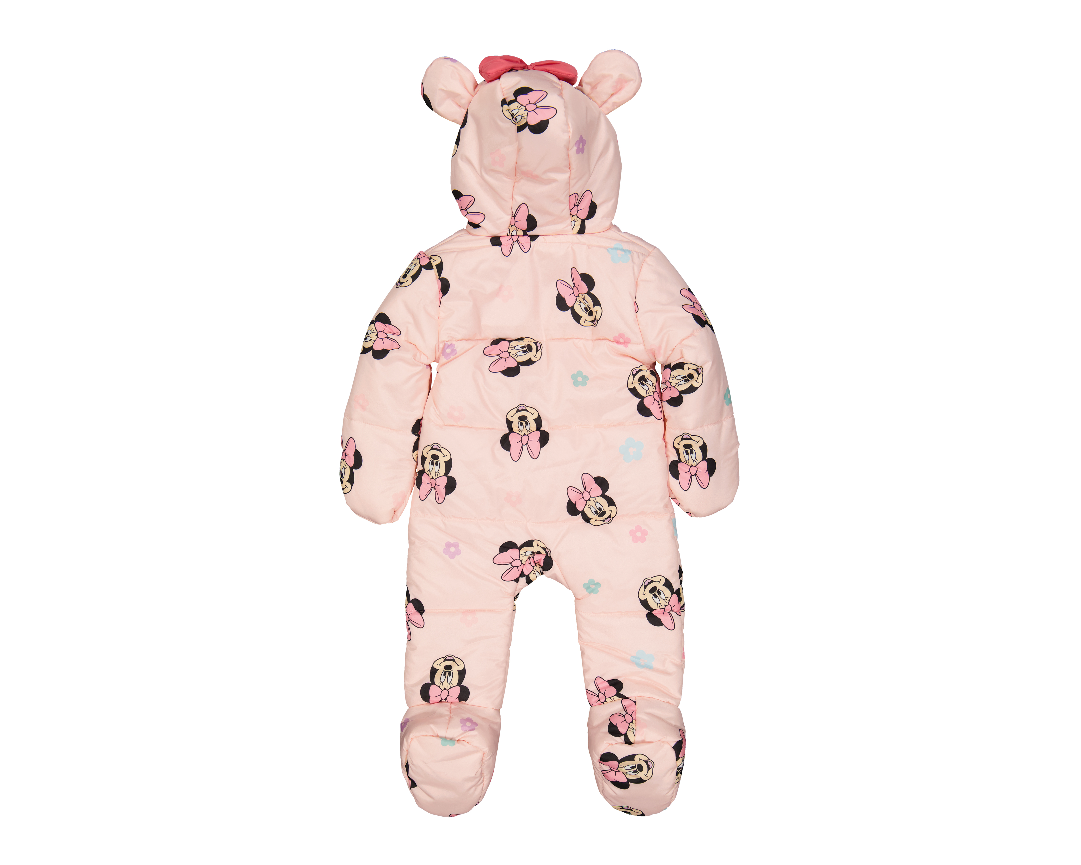 Foto 3 pulgar | Foto 2 | Mameluco para Bebé Niña Disney con Capucha