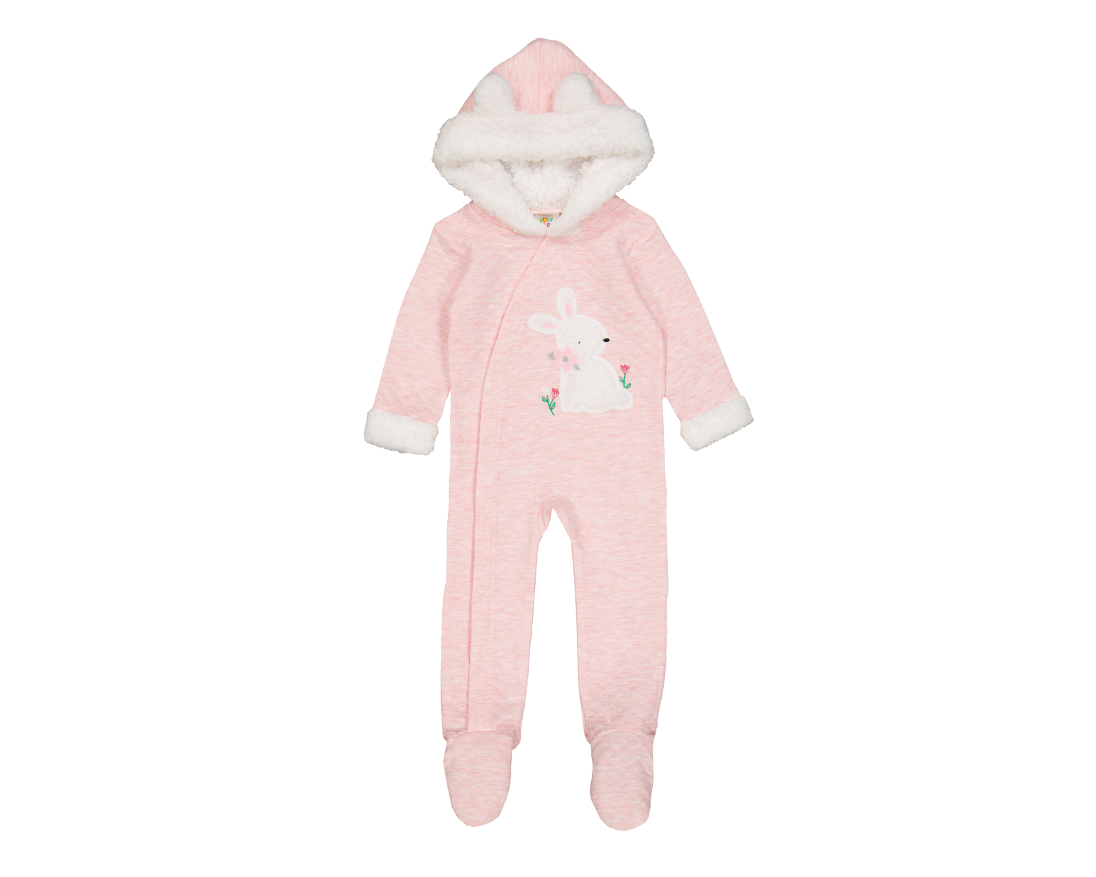 Foto 1 | Foto 1 | Mameluco para Bebé Niña Baby Colors con Capucha