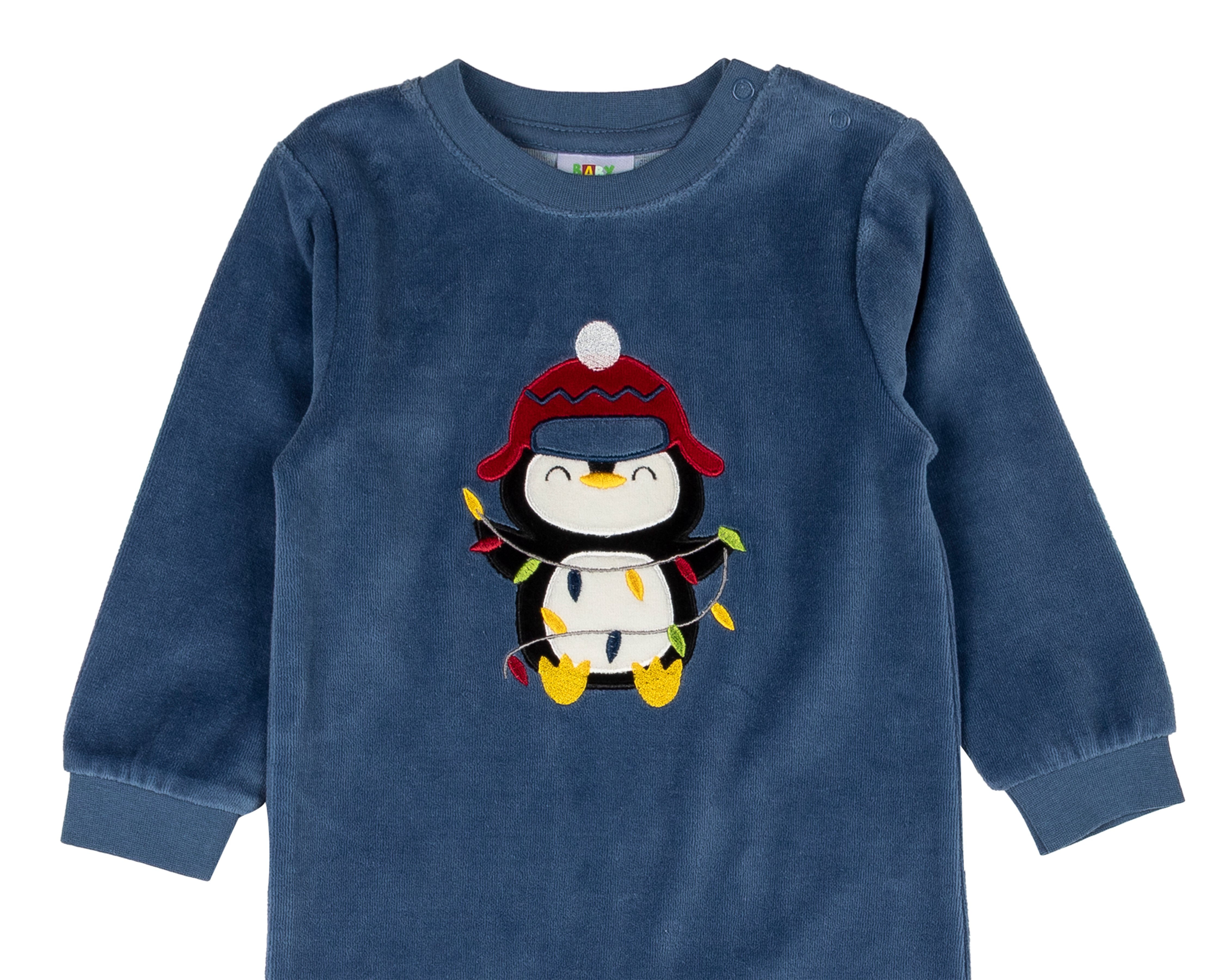 Foto 3 | Foto 3 | Mameluco para Bebé Niño Baby Colors Azul