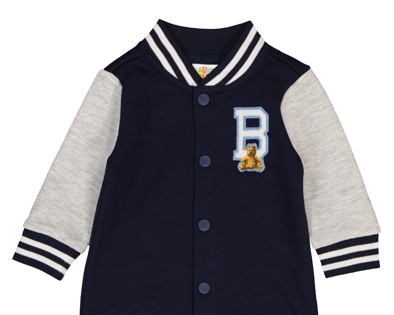 Foto 3 | Foto 3 | Mameluco para Bebé Niño Baby Colors de Algodón Azul