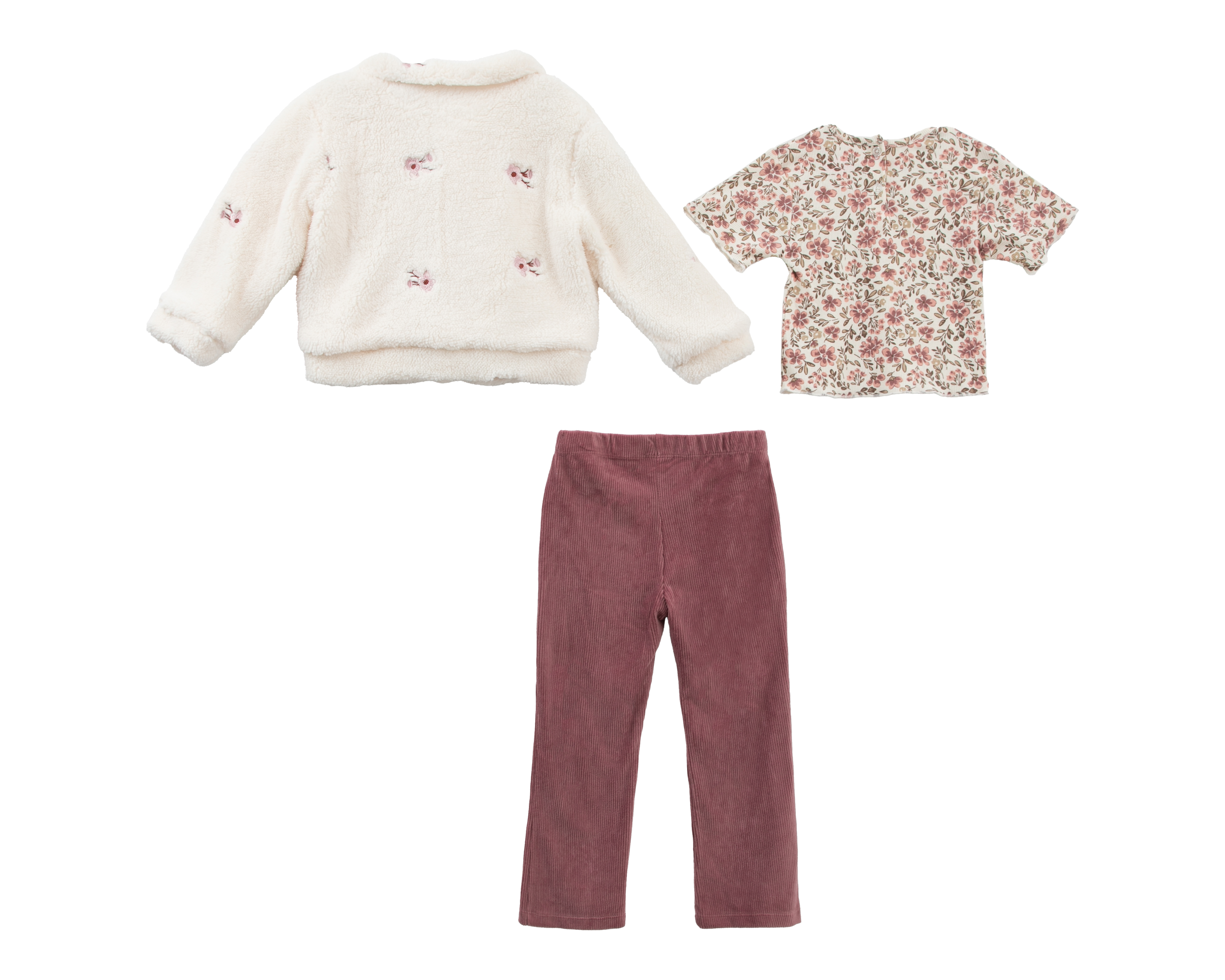 Foto 2 | Foto 2 | Conjunto para Bebé Niña Baby Colors 3 Piezas