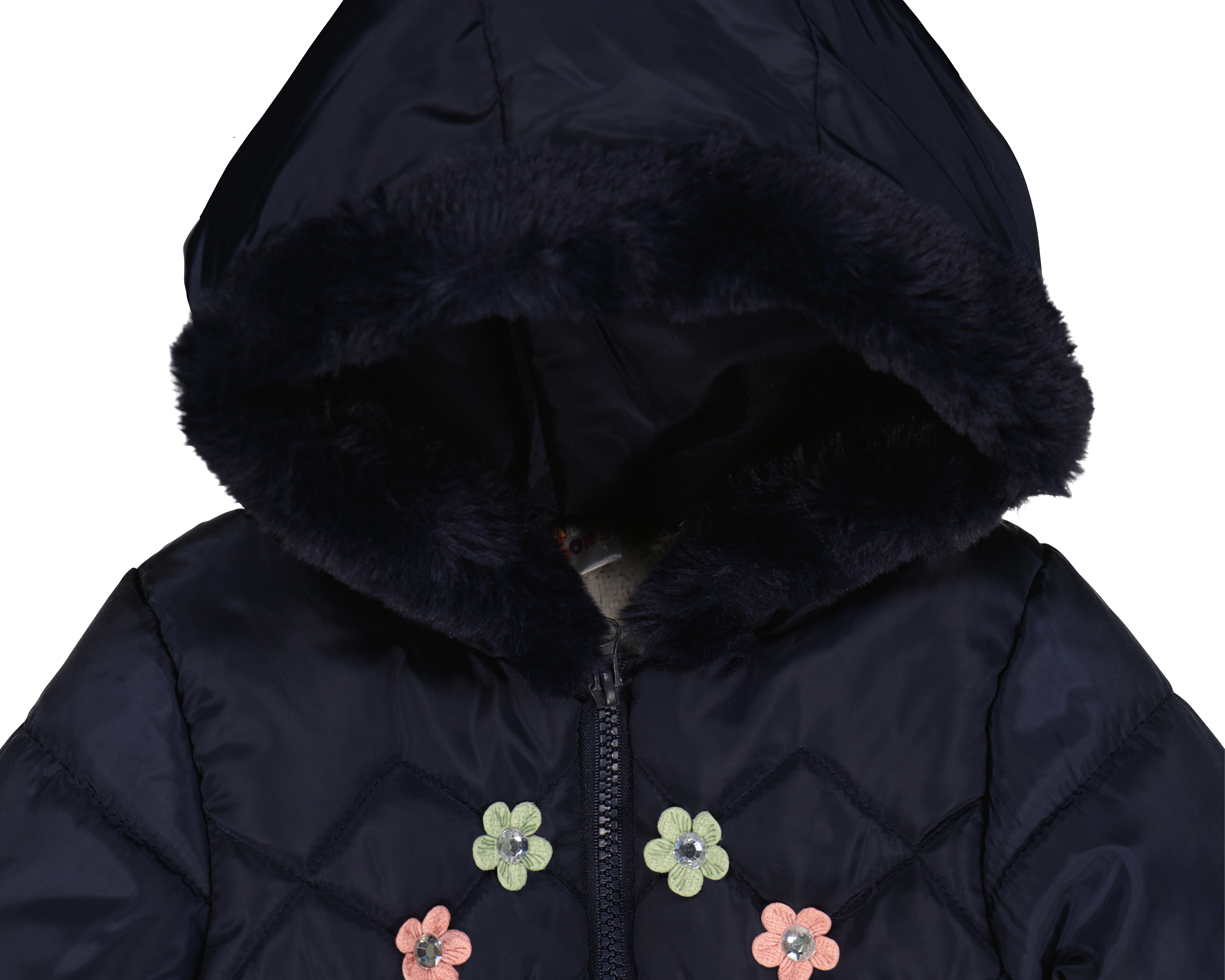 Foto 4 pulgar | Foto 3 | Chamarra Baby Colors para Bebé Niña