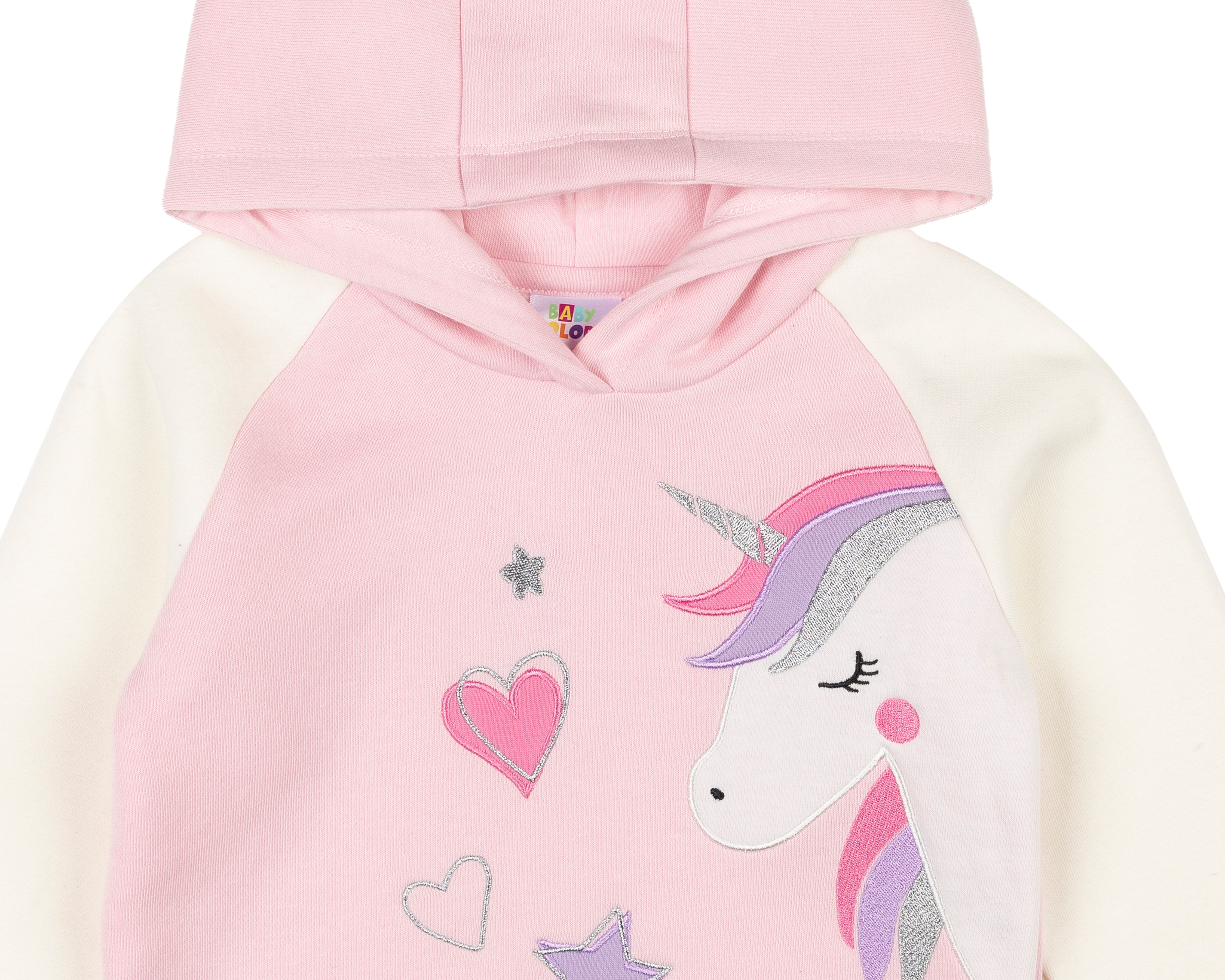 Foto 4 pulgar | Foto 3 | Sudadera y Pants para Bebé Niña Baby Colors