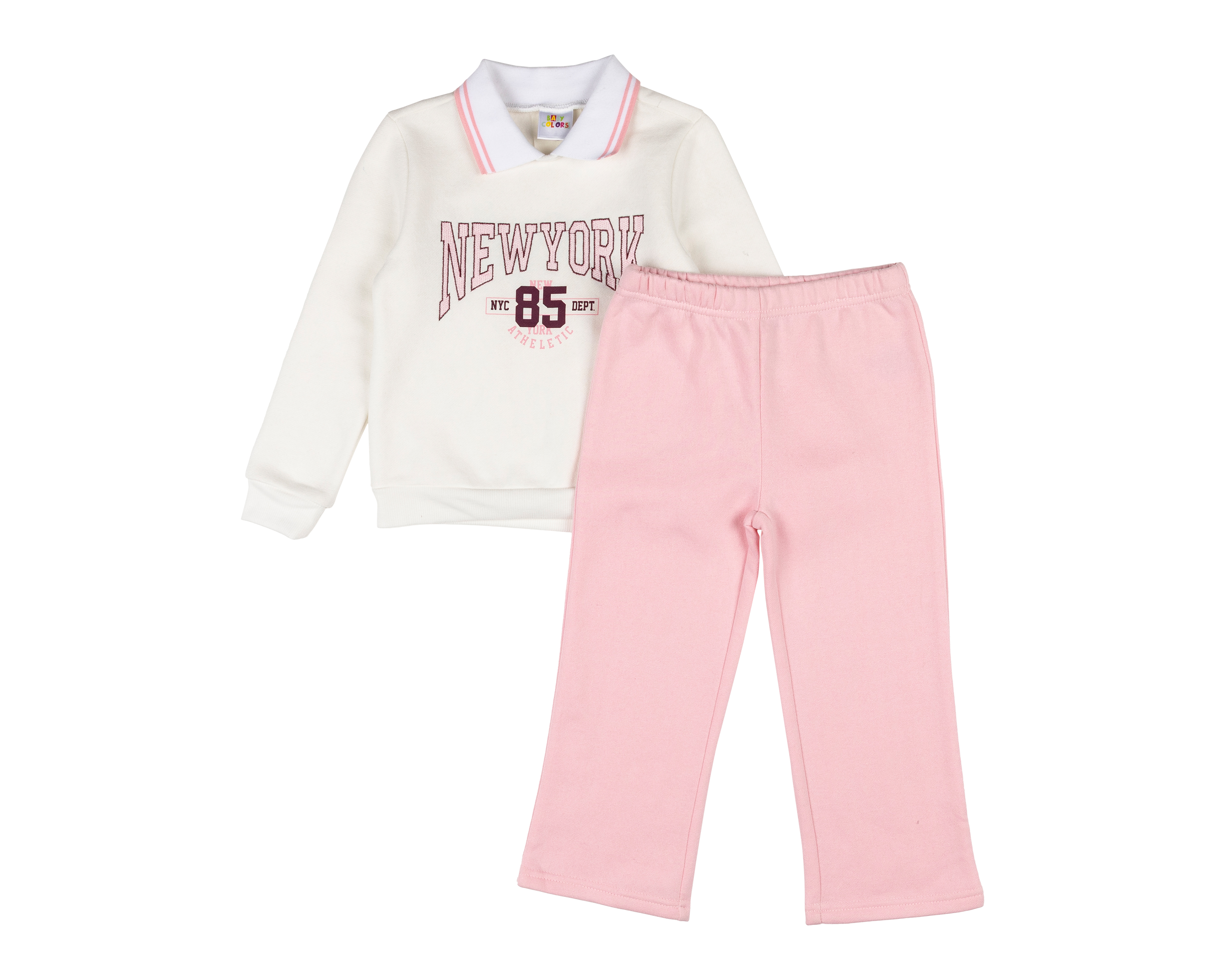 Foto 1 | Foto 1 | Pants y Sudadera para Bebé Niña Baby Colors