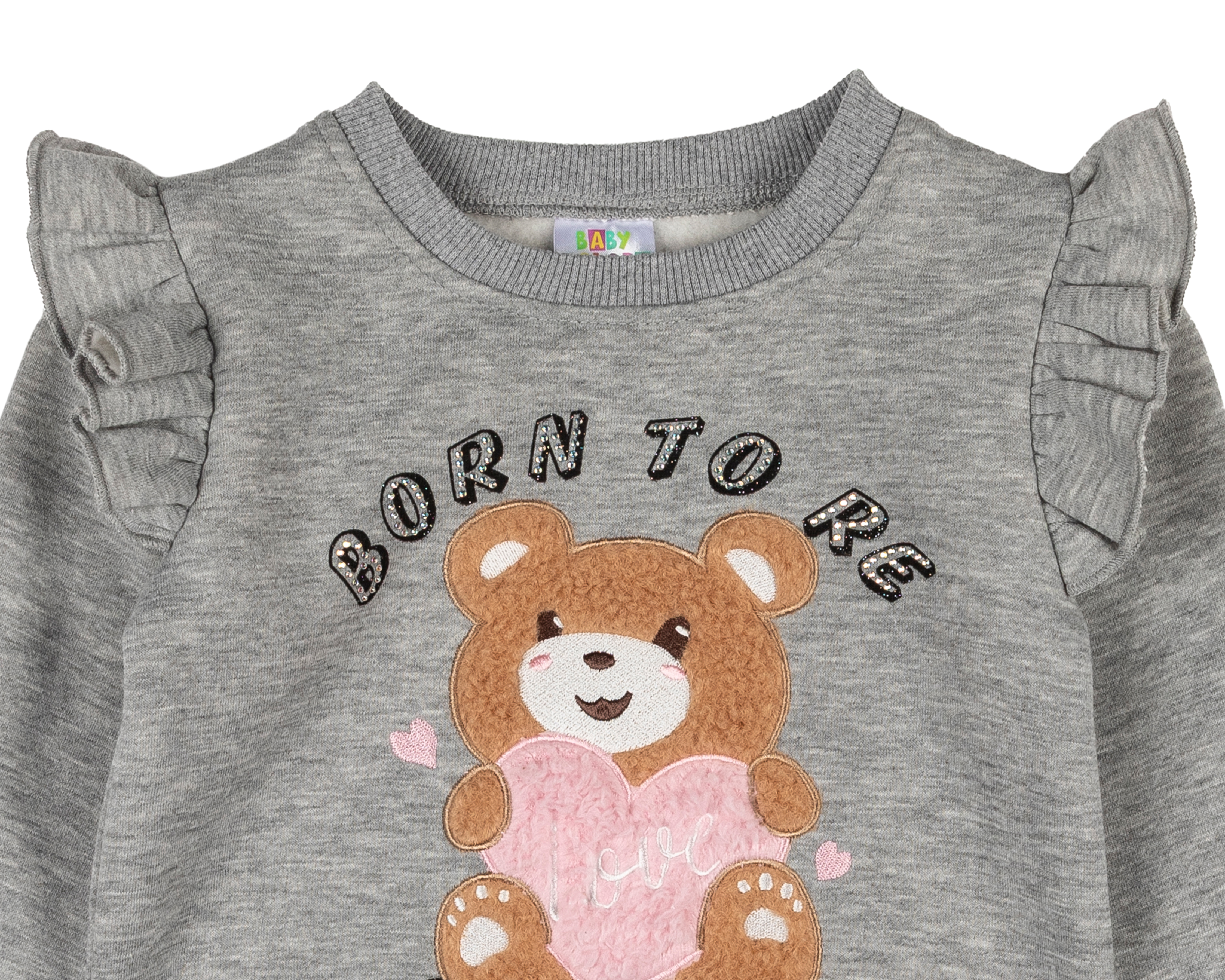 Foto 4 | Foto 5 | Pants y Sudadera para Bebé Niña Baby Colors