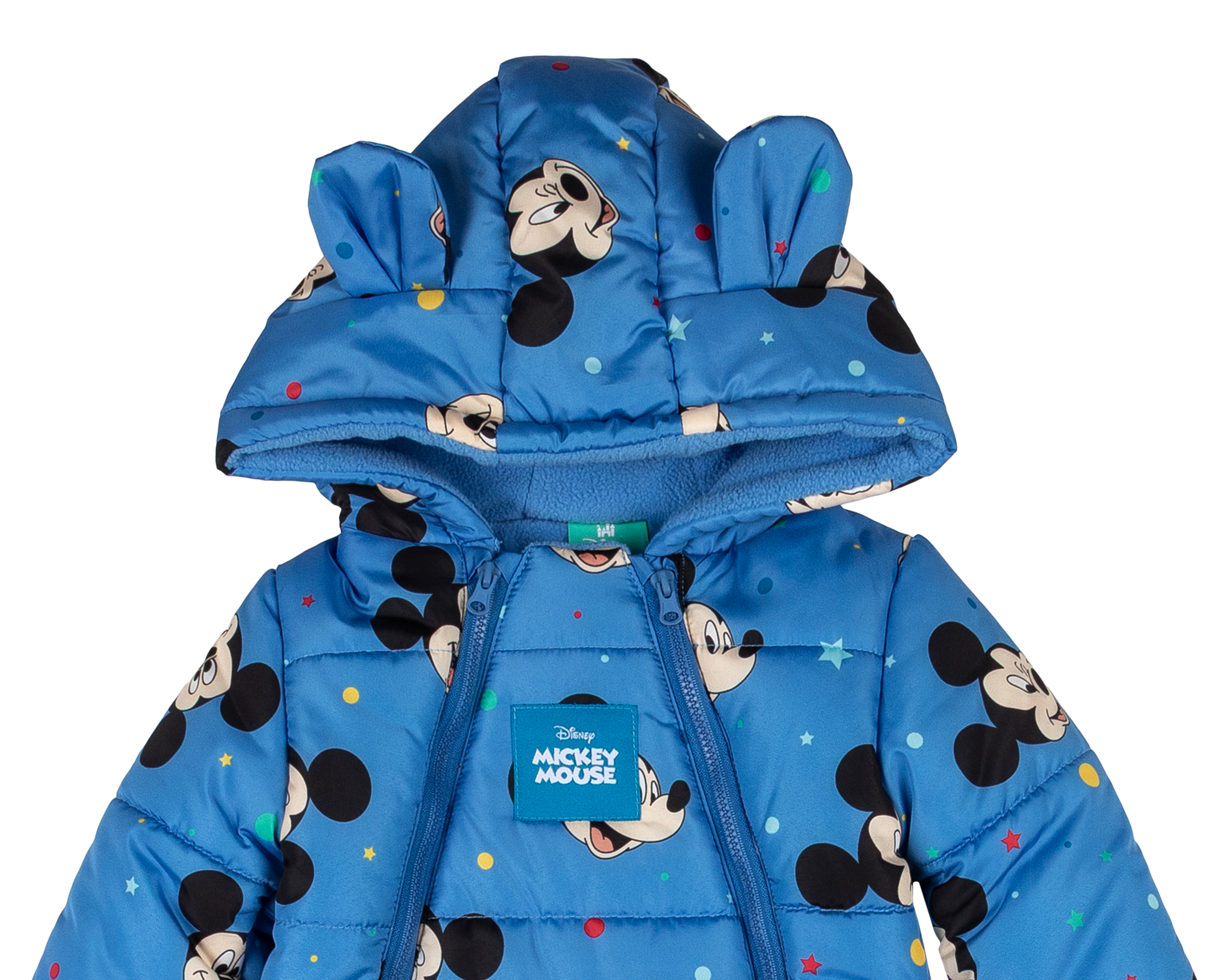 Foto 4 pulgar | Foto 3 | Mameluco para Bebé Niño Disney con Capucha