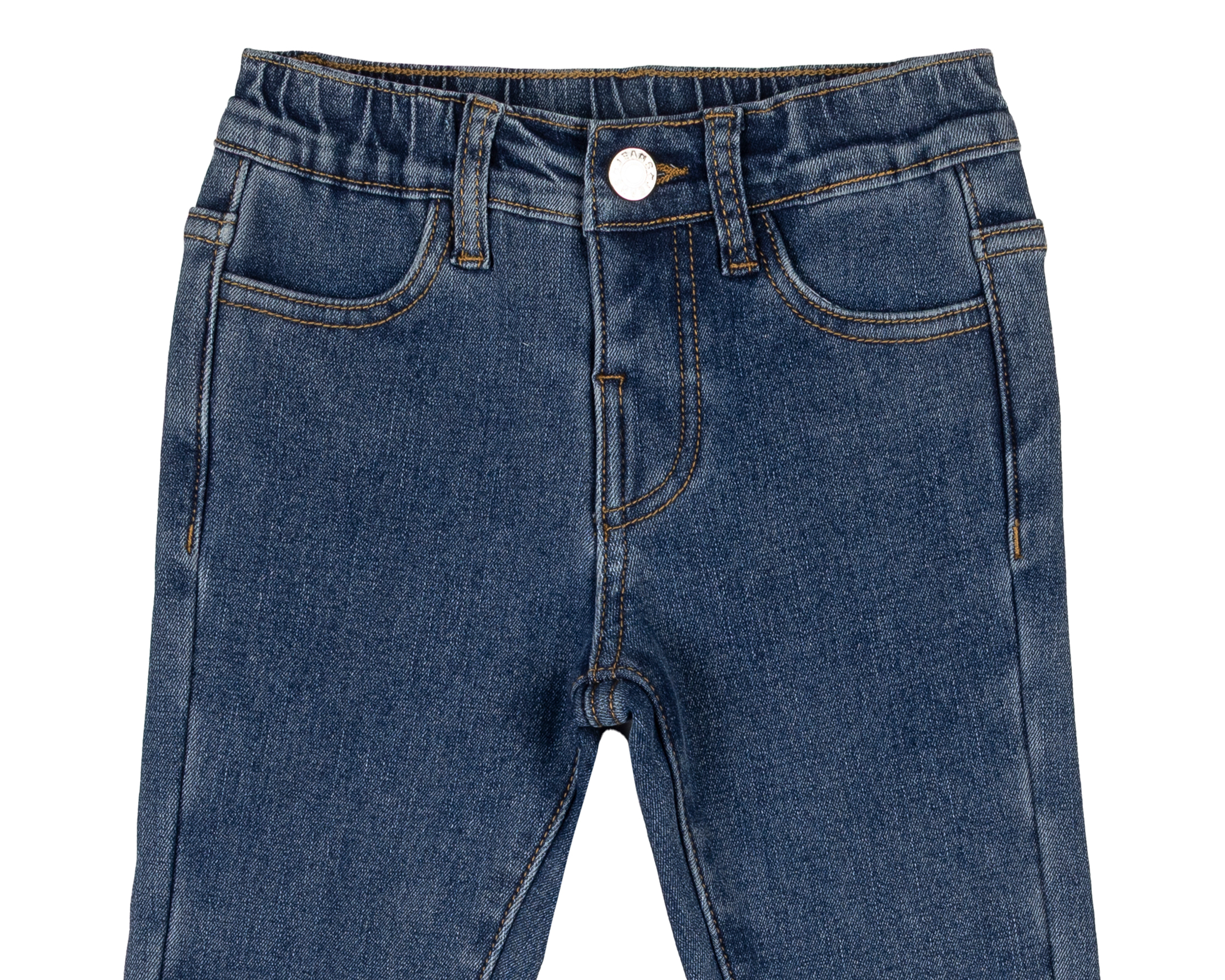 Foto 3 | Foto 3 | Pantalón para Bebé Niña Baby Colors de Algodón Azul