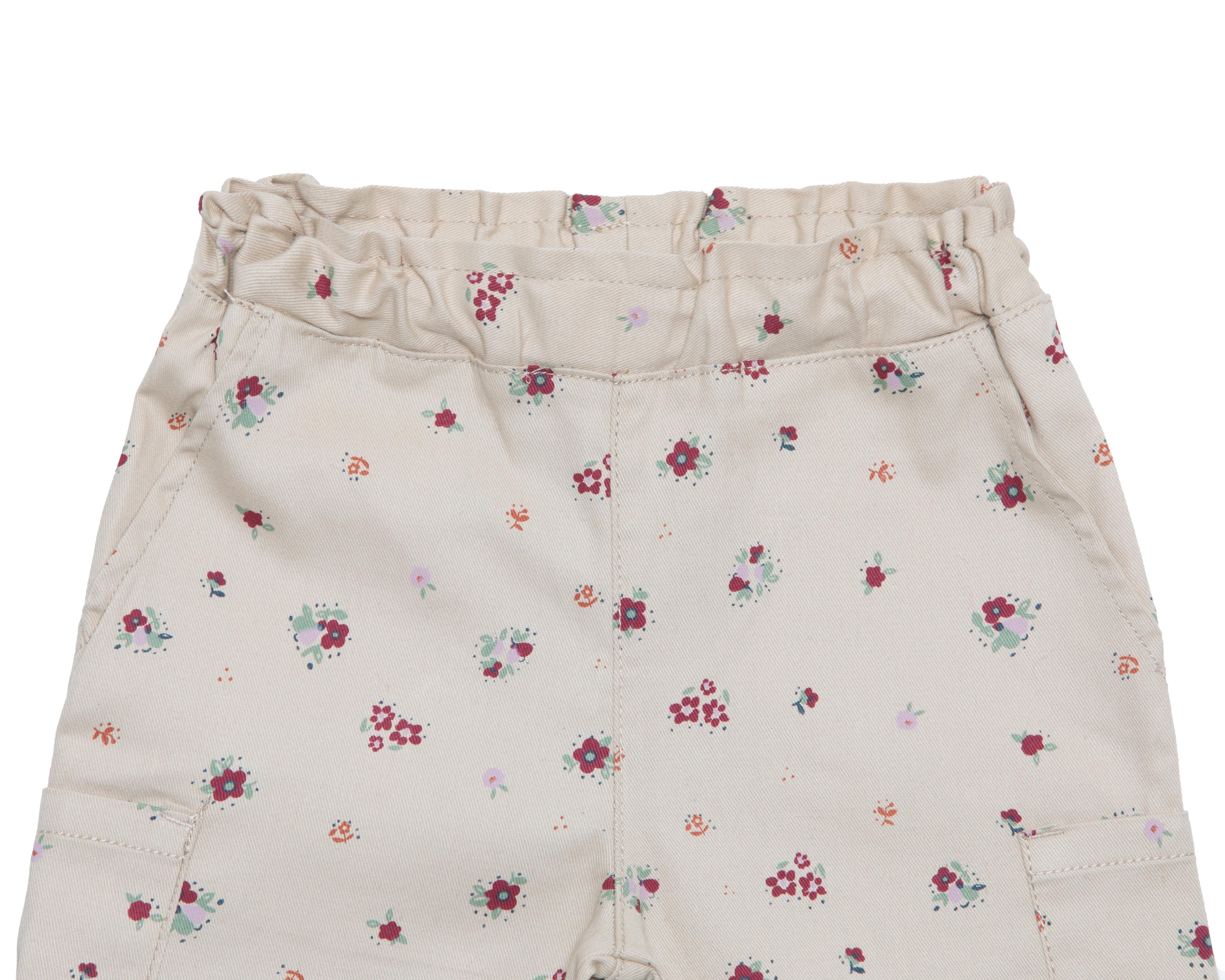 Foto 4 pulgar | Foto 3 | Pantalón para Bebé Niña Baby Colors de Algodón Beige