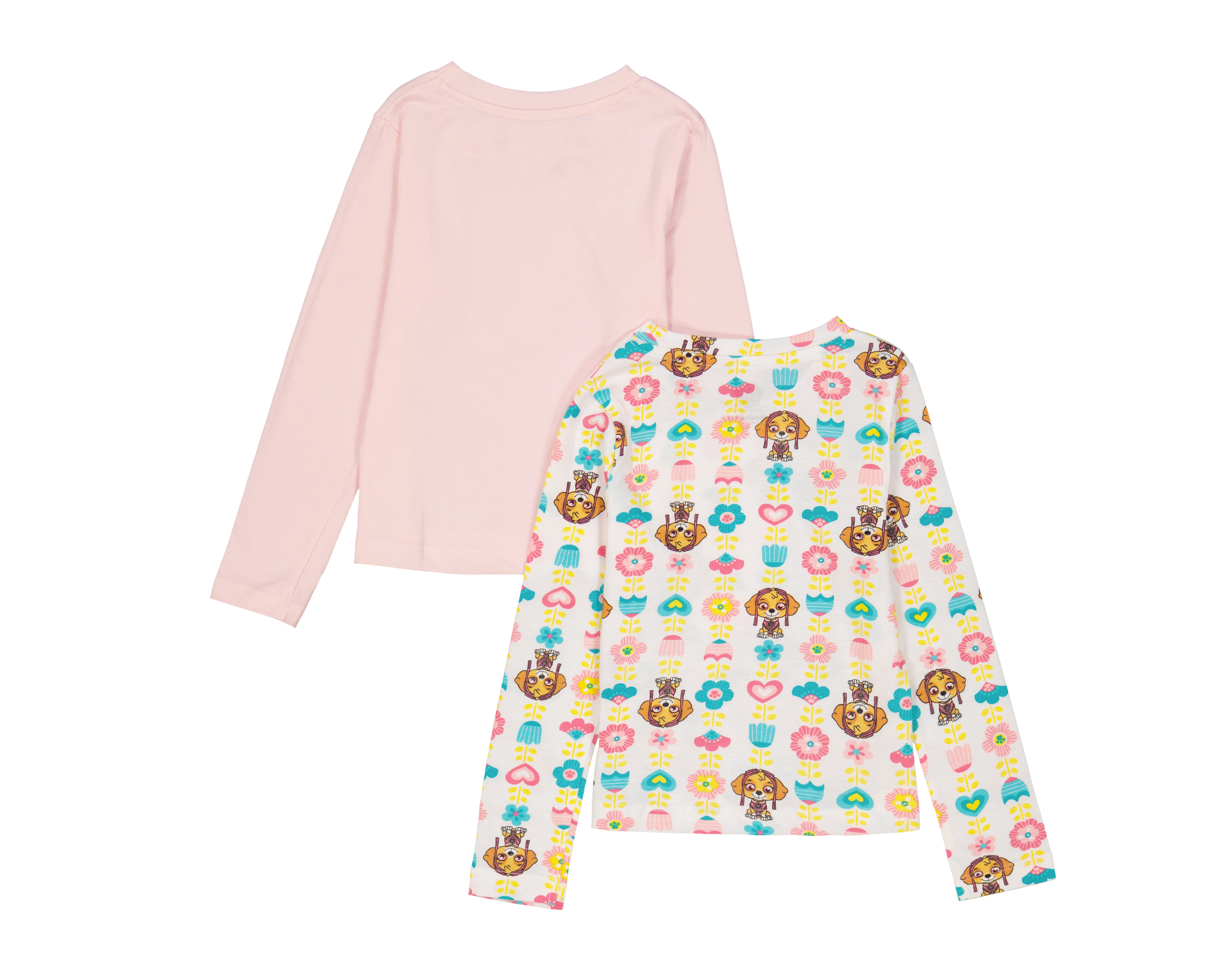 Foto 3 pulgar | Foto 2 | Playera para Bebé Niña Paw Patrol de Algodón Manga Larga 2 Piezas