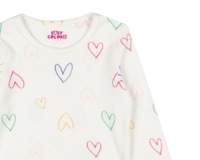 Foto 5 | Foto 5 | Playera para Bebé Niña Baby Colors Manga Larga 2 Piezas