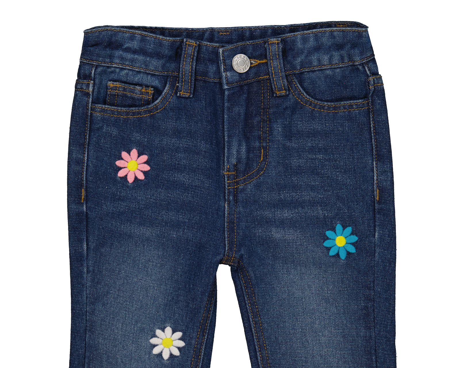 Foto 4 pulgar | Foto 3 | Pantalón para Bebé Niña Baby Colors de Algodón Bordado