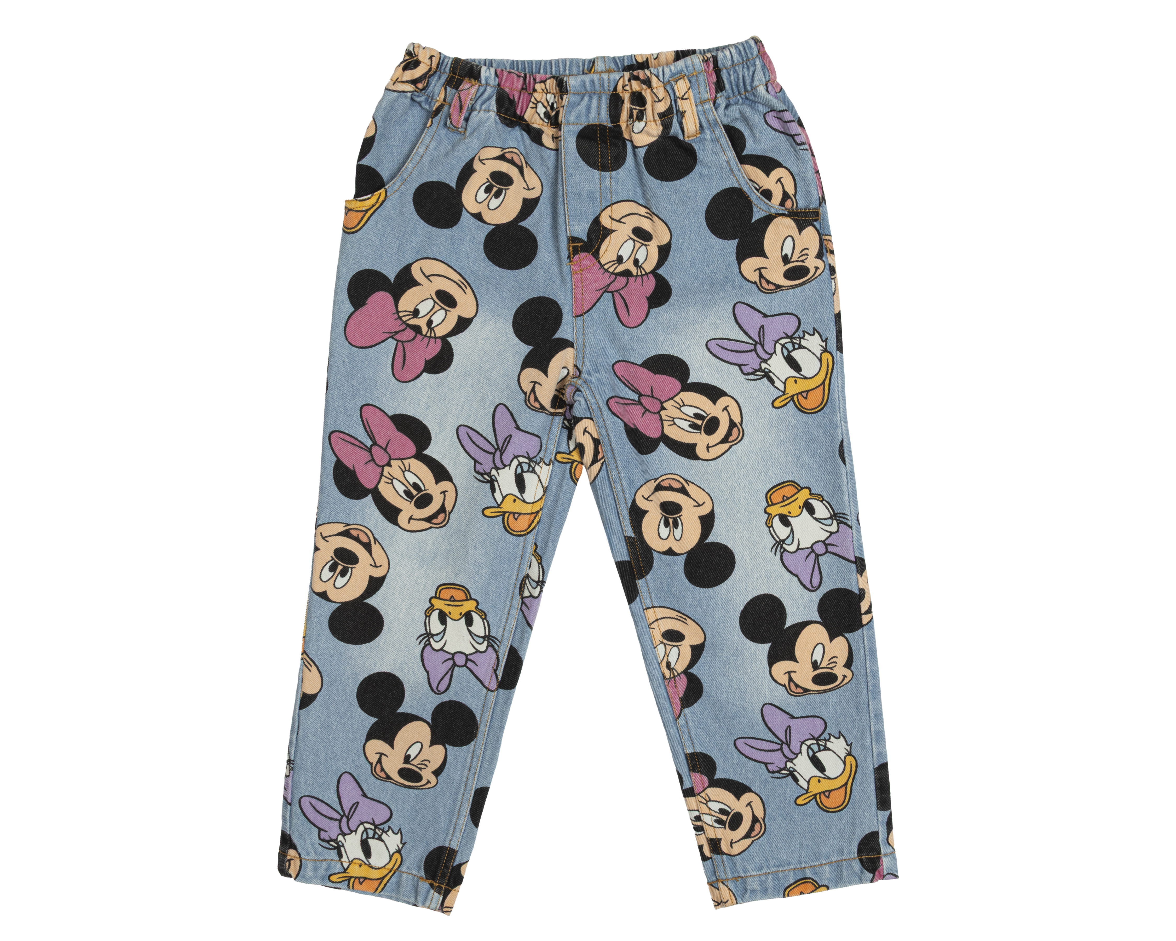 Foto 2 pulgar | Foto 1 | Pantalón para Bebé Niña Disney de Algodón Mickey Mouse & Friends