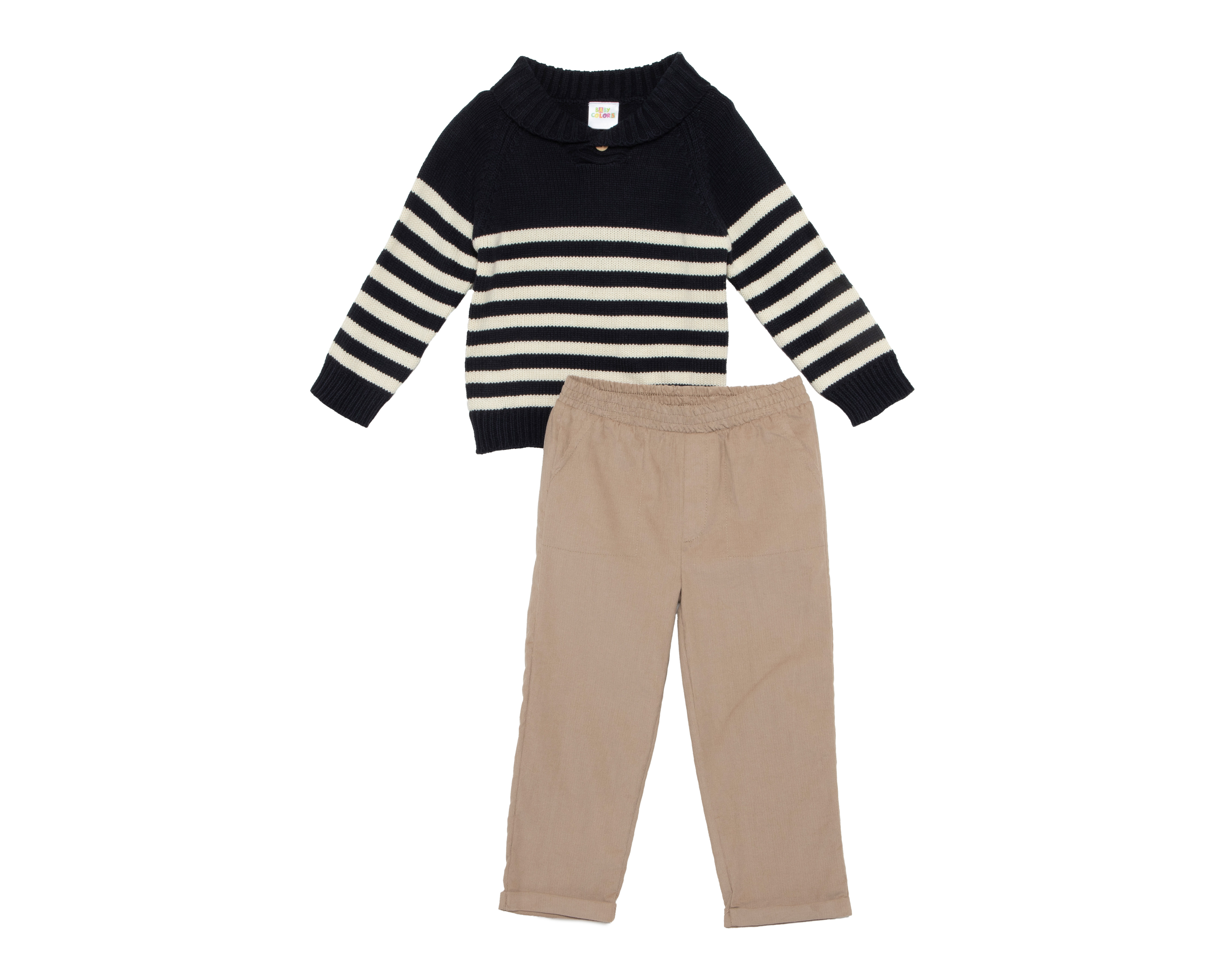 Pantalón y Suéter para Bebé Niño Baby Colors