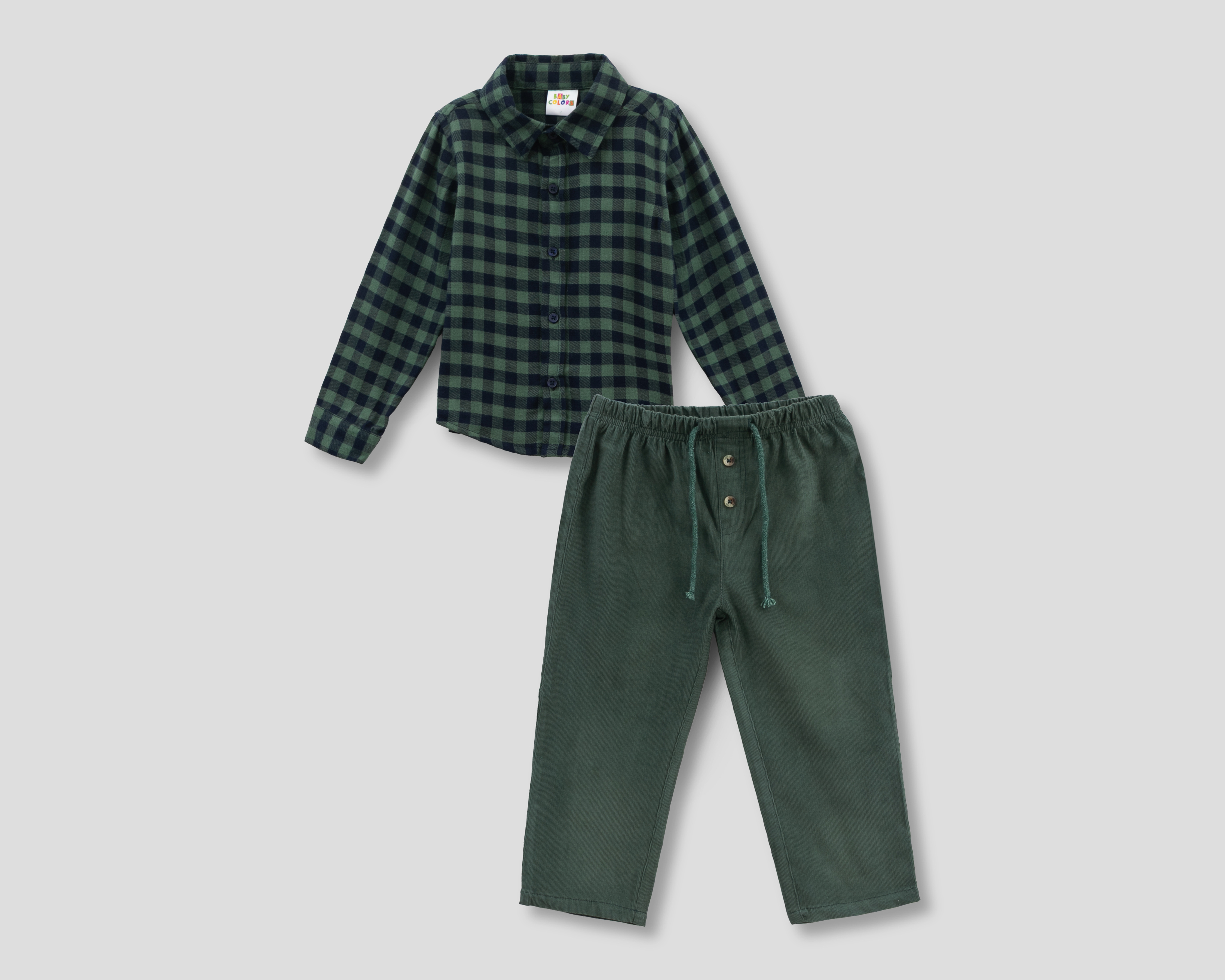 Camisa y Pantalón para Bebé Niño Baby Colors