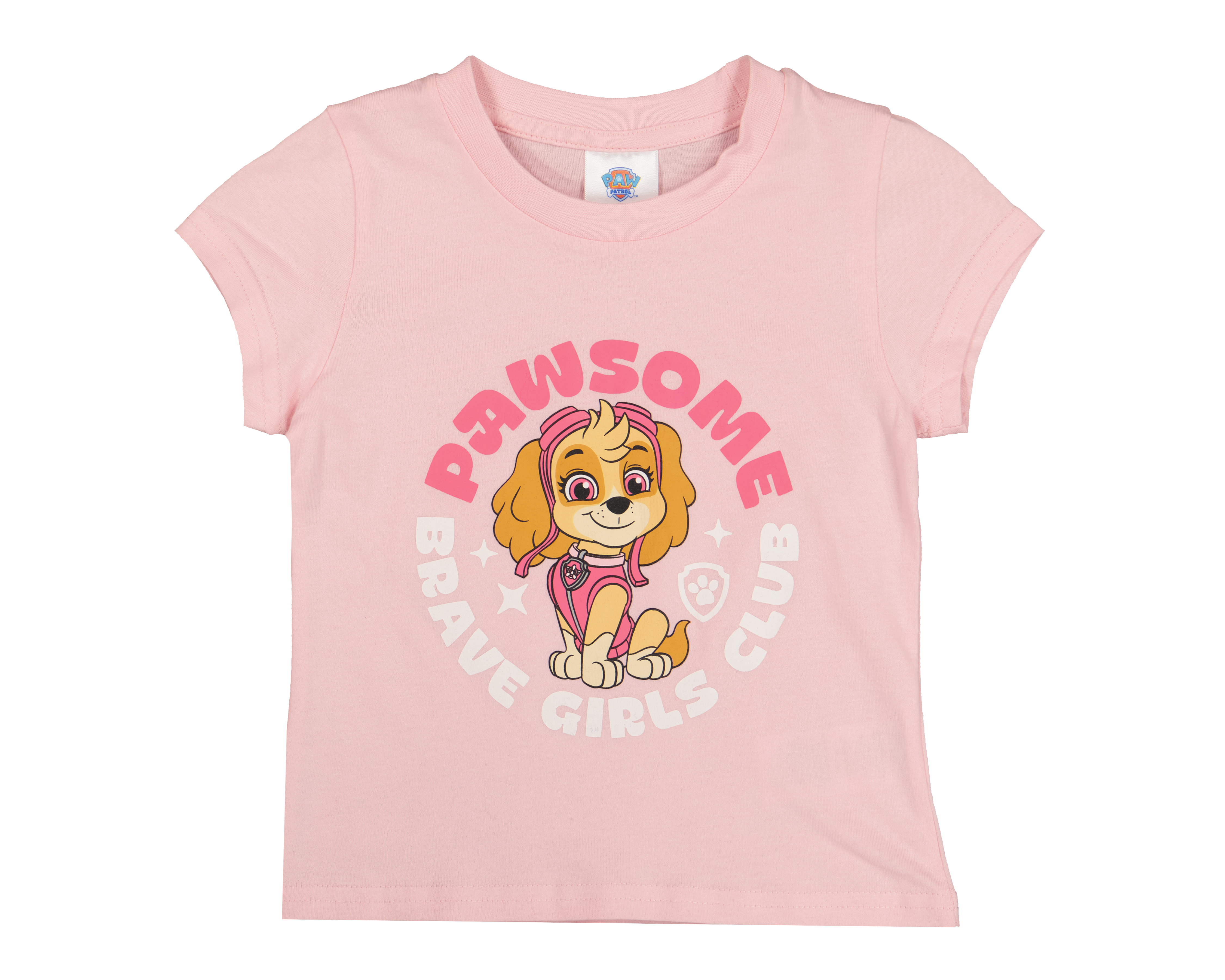Foto 1 | Foto 1 | Playera para Bebé Niña Paw Patrol de Algodón Rosa