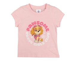 Playera para Bebé Niña Paw Patrol de Algodón Rosa