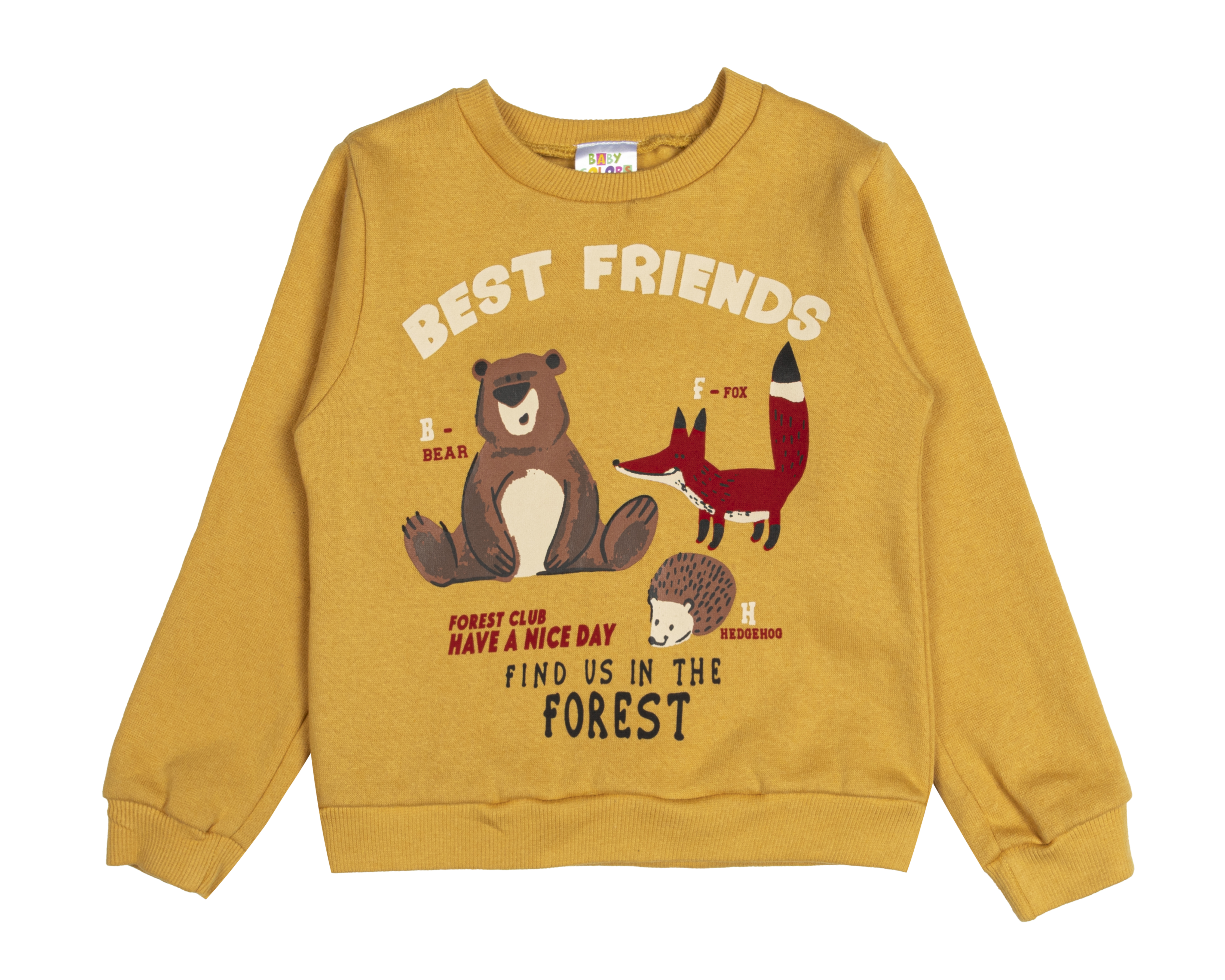 Foto 2 pulgar | Foto 1 | Sudadera Baby Colors para Bebé Niño