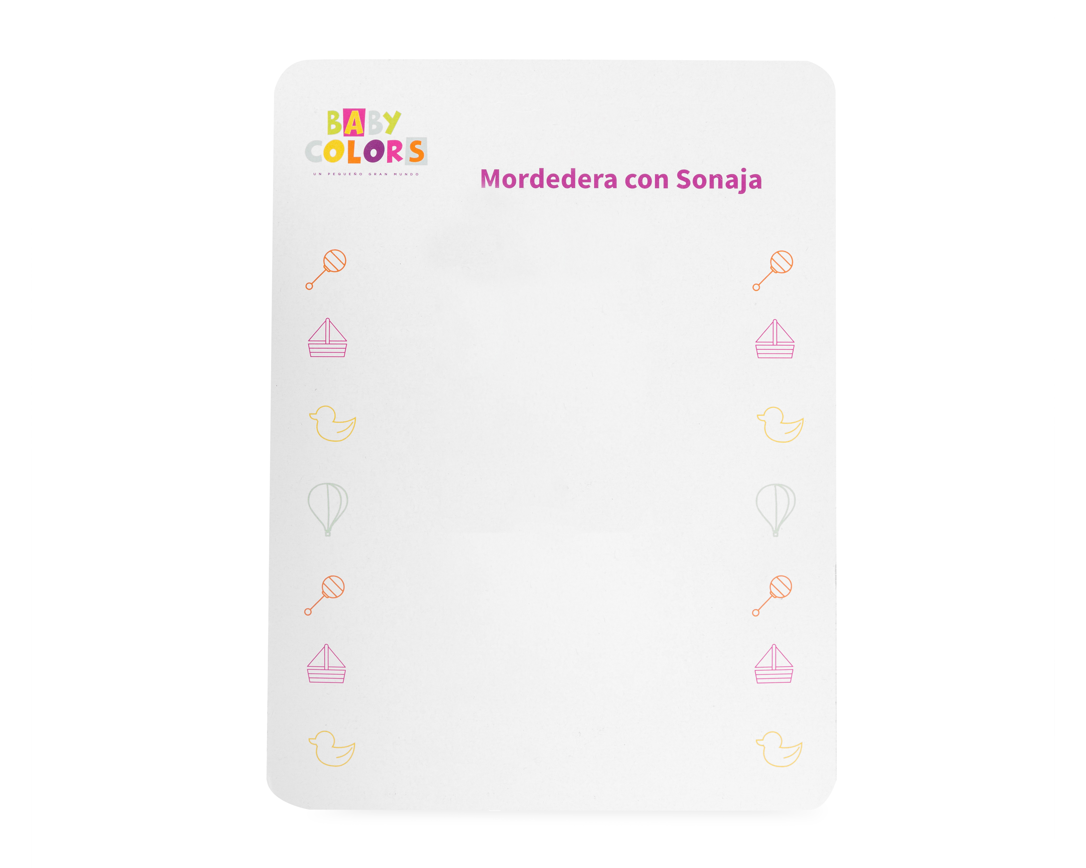 Foto 3 pulgar | Foto 2 | Mordedera con Sonaja Baby Colors