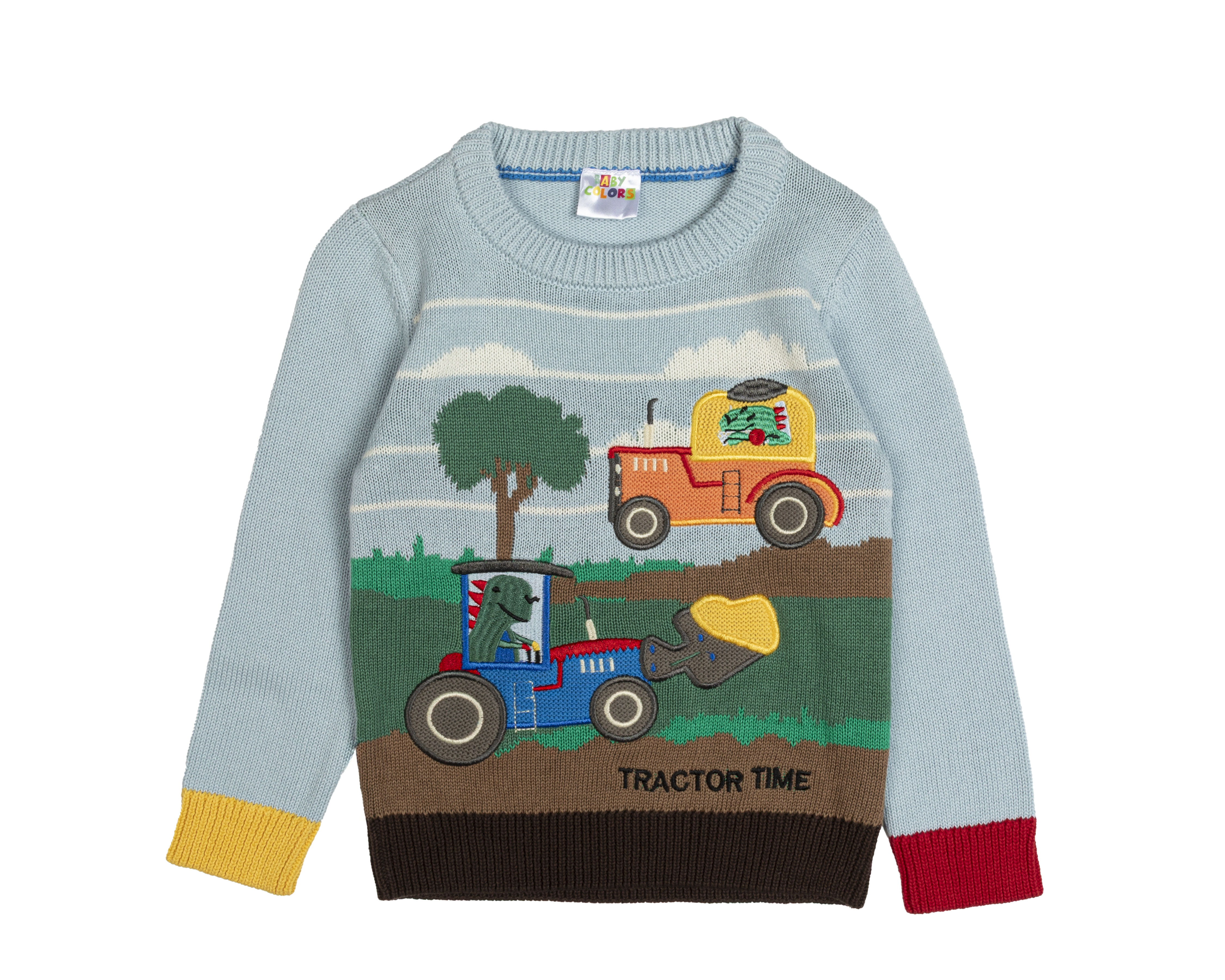 Foto 2 pulgar | Foto 1 | Suéter Baby Colors de Algodón para Bebé Niño