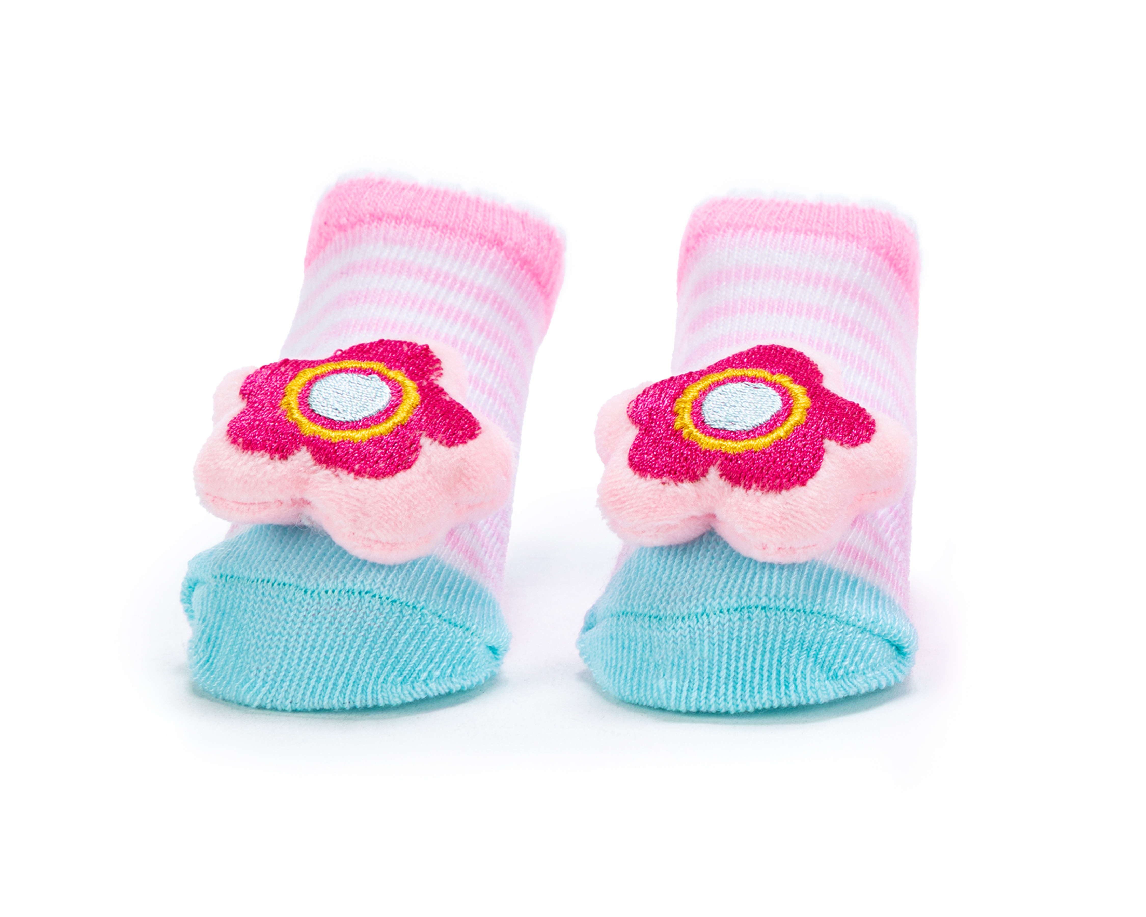 Foto 4 pulgar | Foto 3 | Calcetas para Bebé Niña Baby Colors 3 Pares