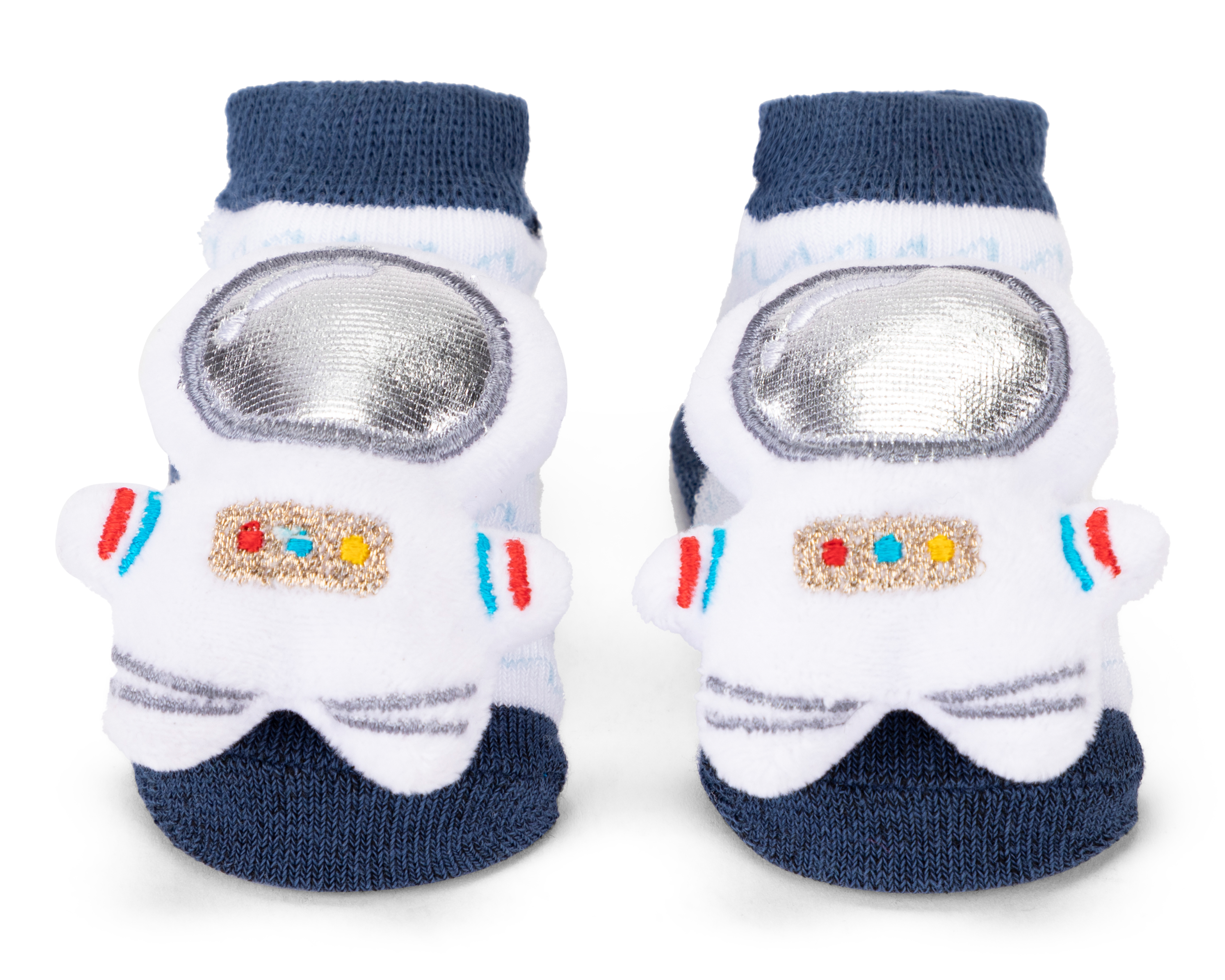 Foto 4 pulgar | Foto 3 | Calcetas Baby Colors para Bebé Niño 3 Pares