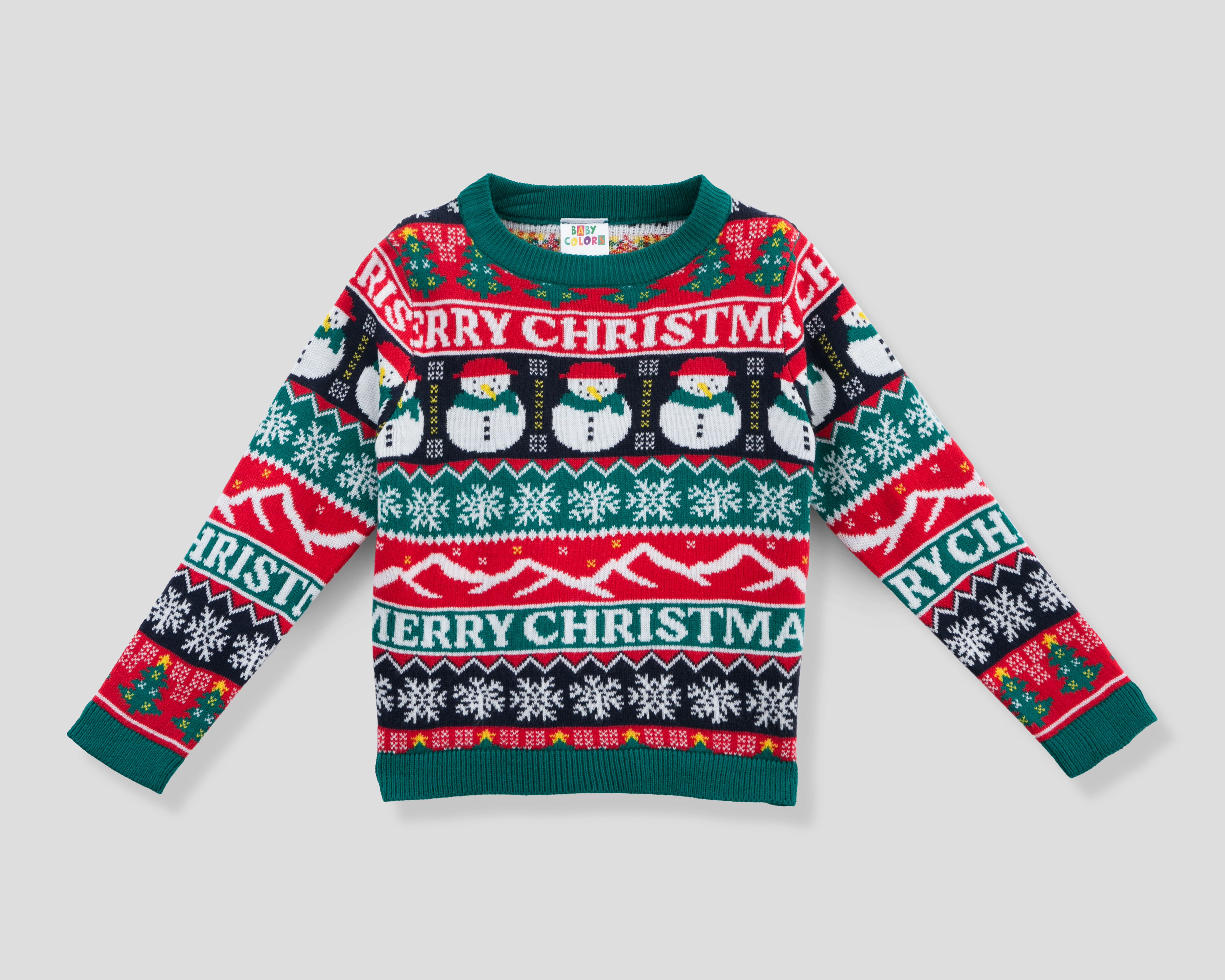 Suéter Navideño Baby Colors para Bebé Niño