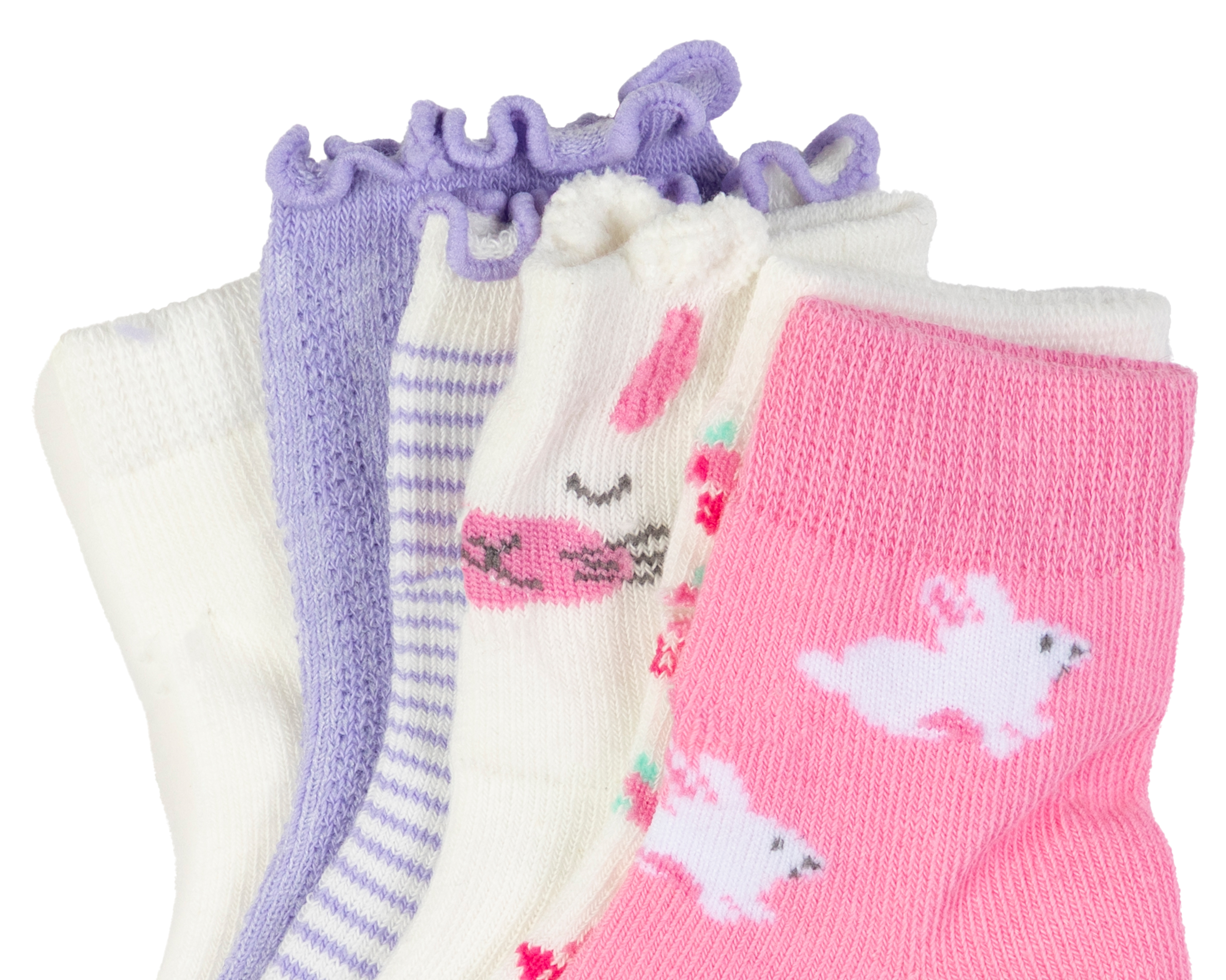 Foto 3 pulgar | Foto 2 | Calcetas para Bebé Niña Baby Colors 6 Pares