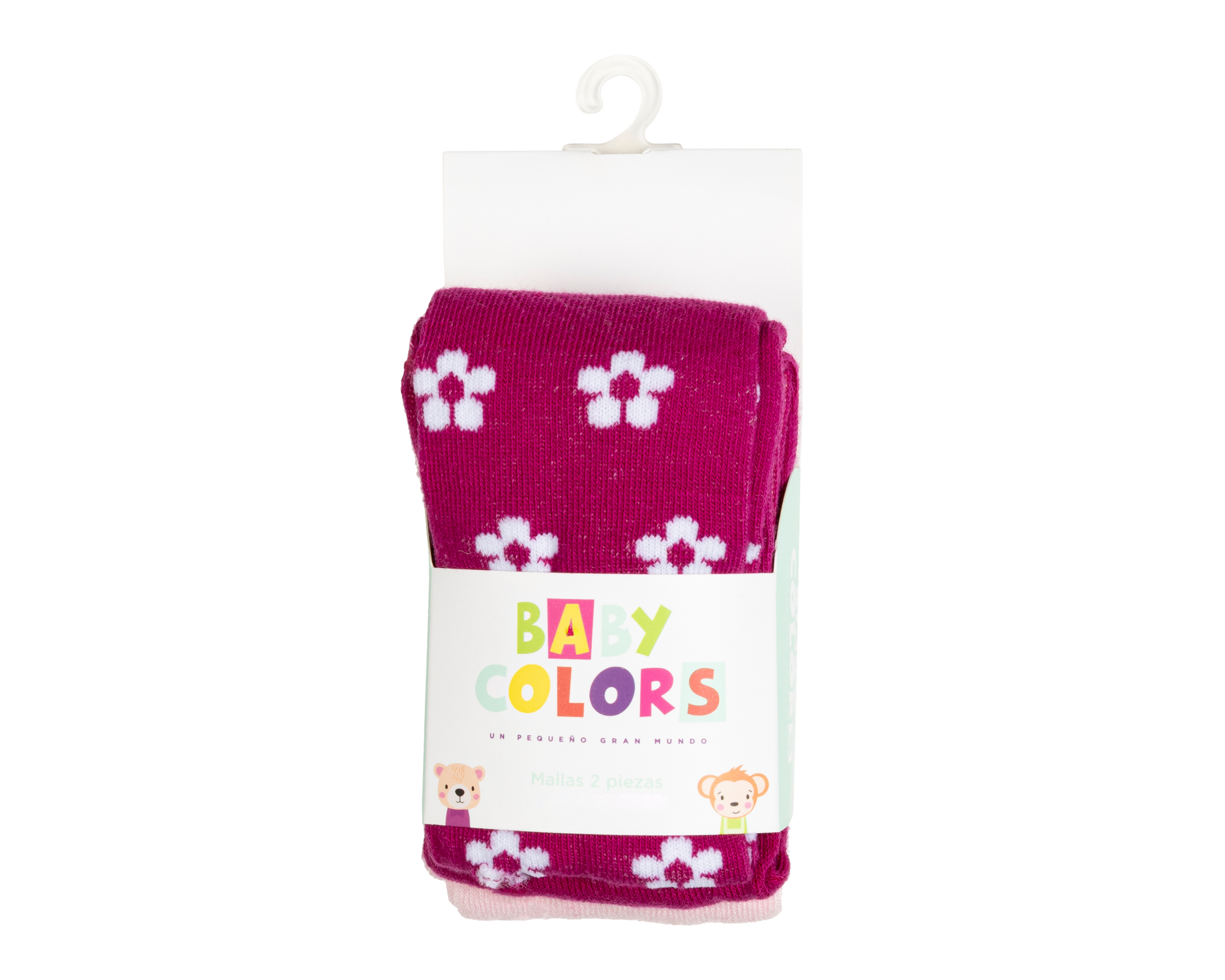 Foto 5 pulgar | Foto 4 | Mallas Multicolor para Bebé Niña con Estampado 2 Piezas