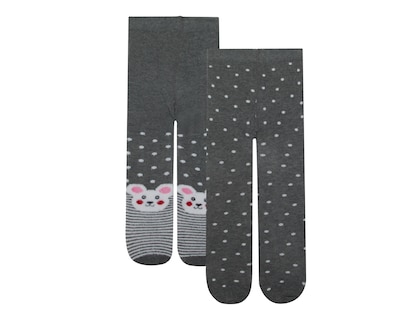 Foto 1 | Foto 1 | Mallas Grises para Bebé Niña Estampadas 2 Piezas